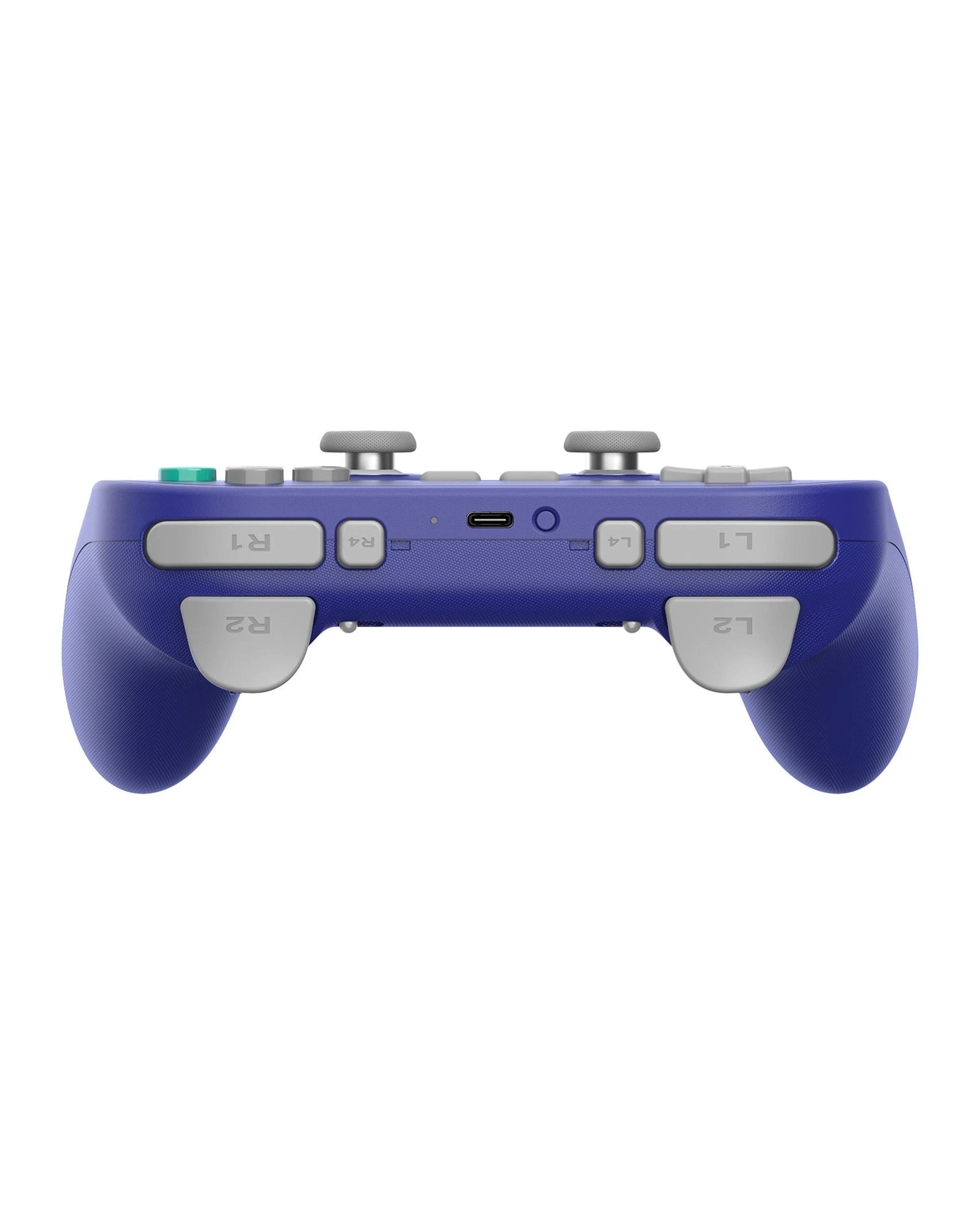 4 8BitDo Pro 3 Bluetooth Controller for Switch, Switch 2, PC, IOS and Android - Purple Edition - Grey, 4 of 10