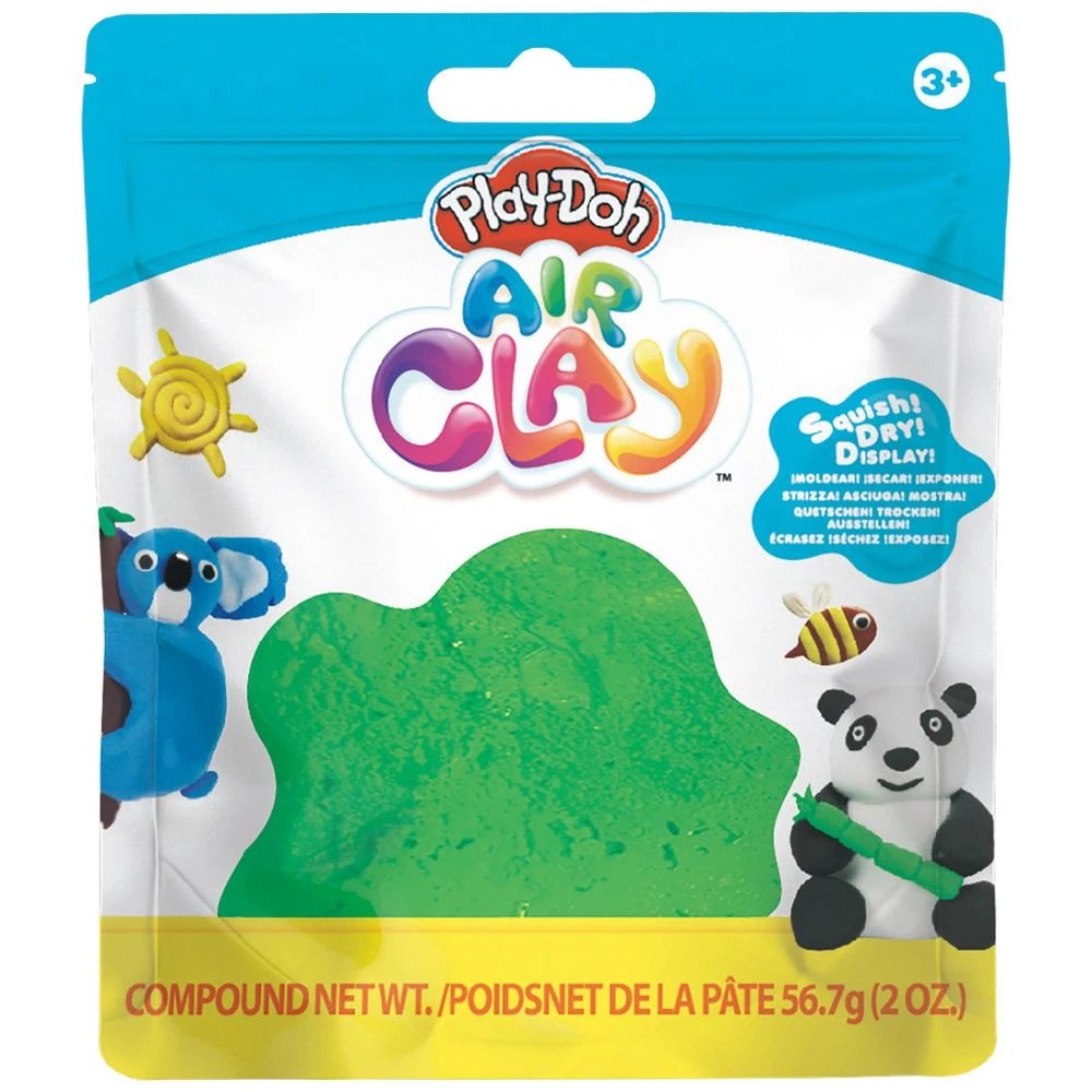1 Play-Doh Air Clay 56.7g Green, 1 of 1