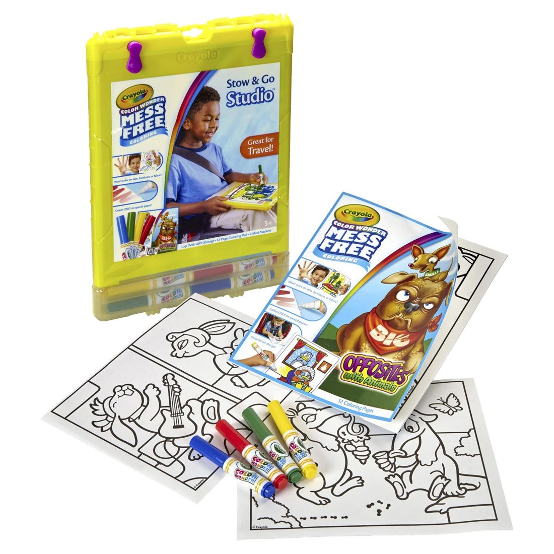 2 Crayola Colour Wonder Stow & Go Studio Kit, 2 of 2