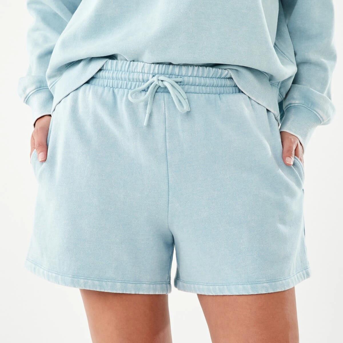 1 Washed Leisure Shorts Blu Breeze, 1 of 7