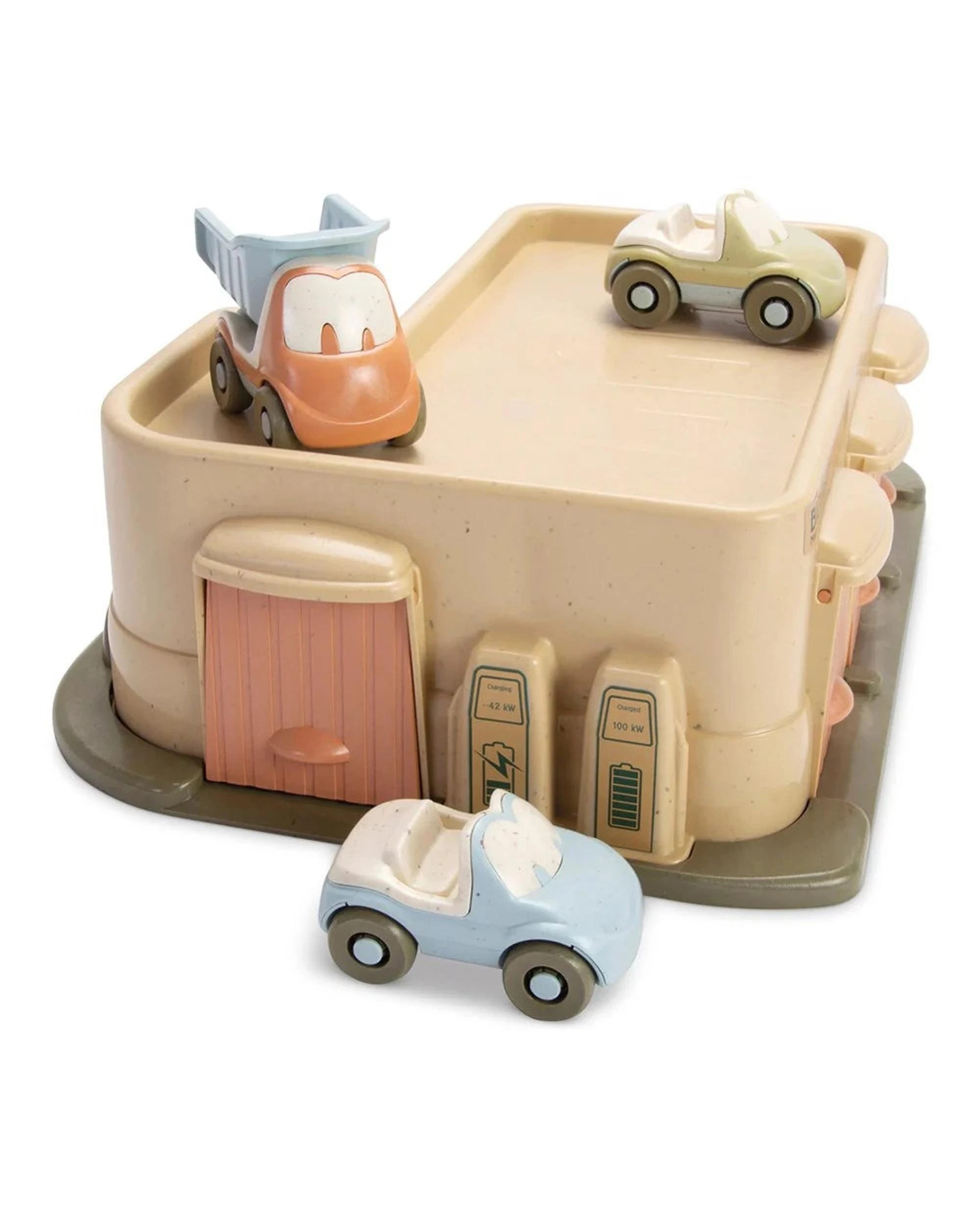 3 Dantoy BIOplastic Garage + 3 Cars Playset, 3 of 3