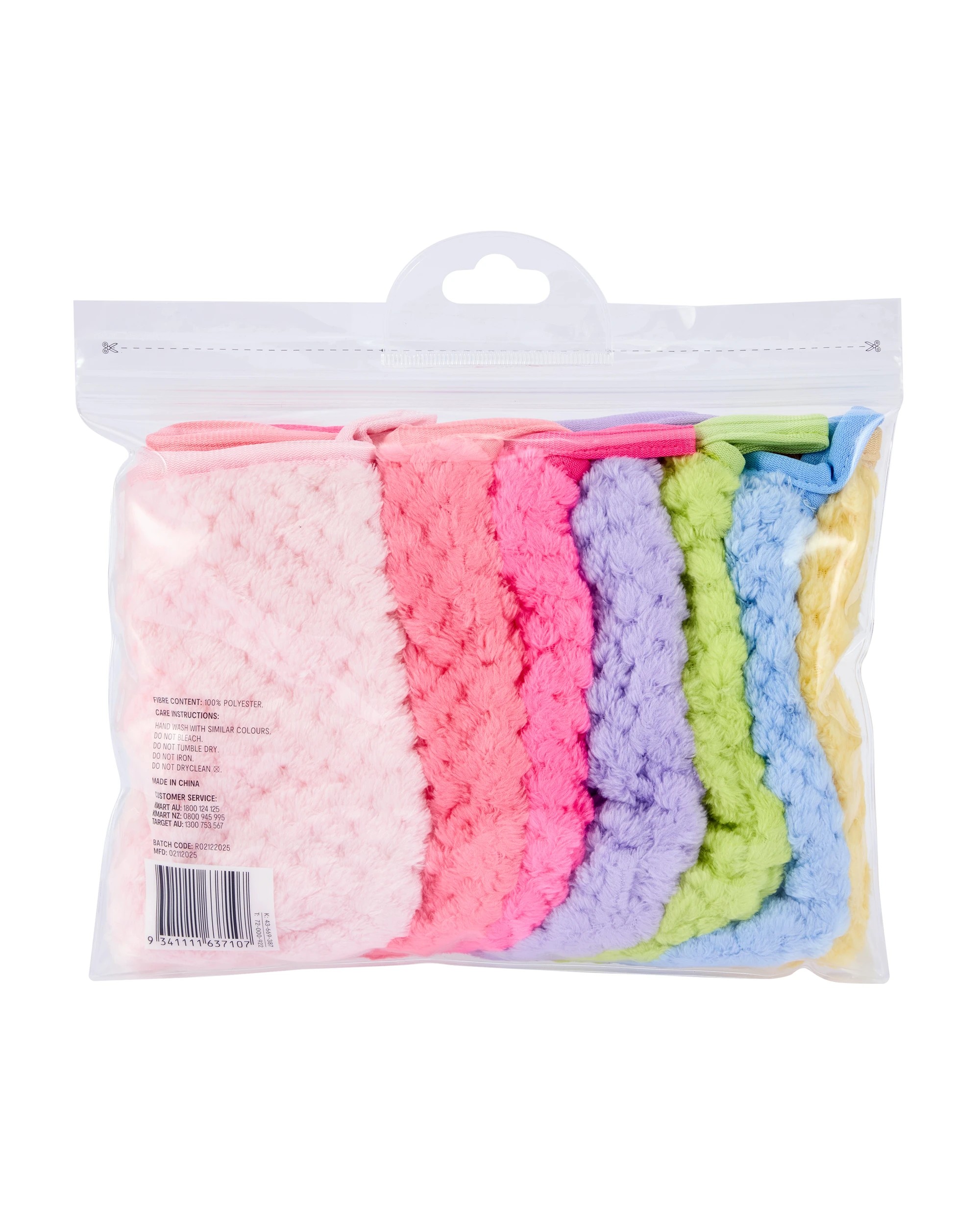 3 OXX Skincare 7 Piece Facial Cleansing Mitts, 3 of 3