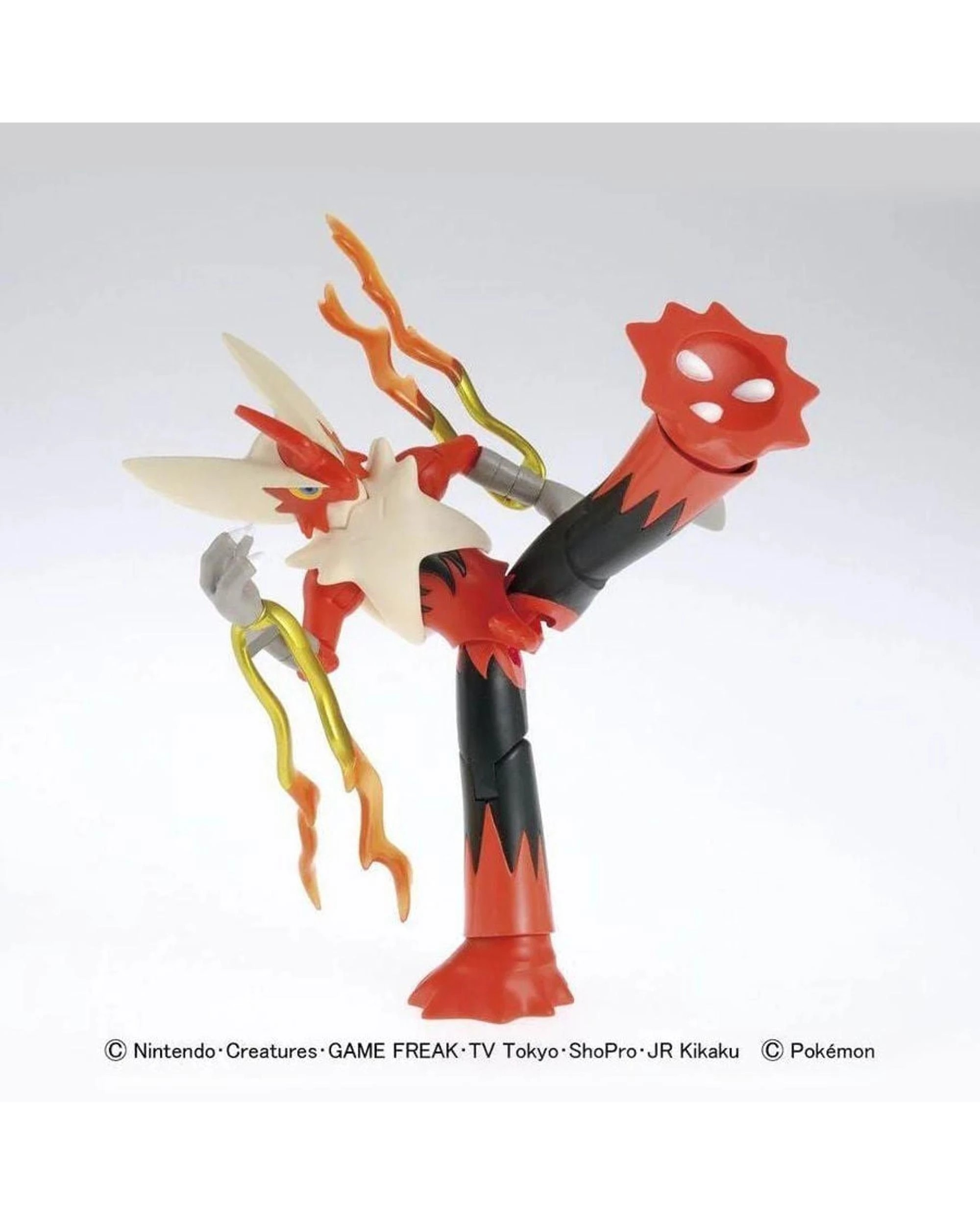 3 Bandai Pokemon Mega Blaziken Model Kit, 3 of 3