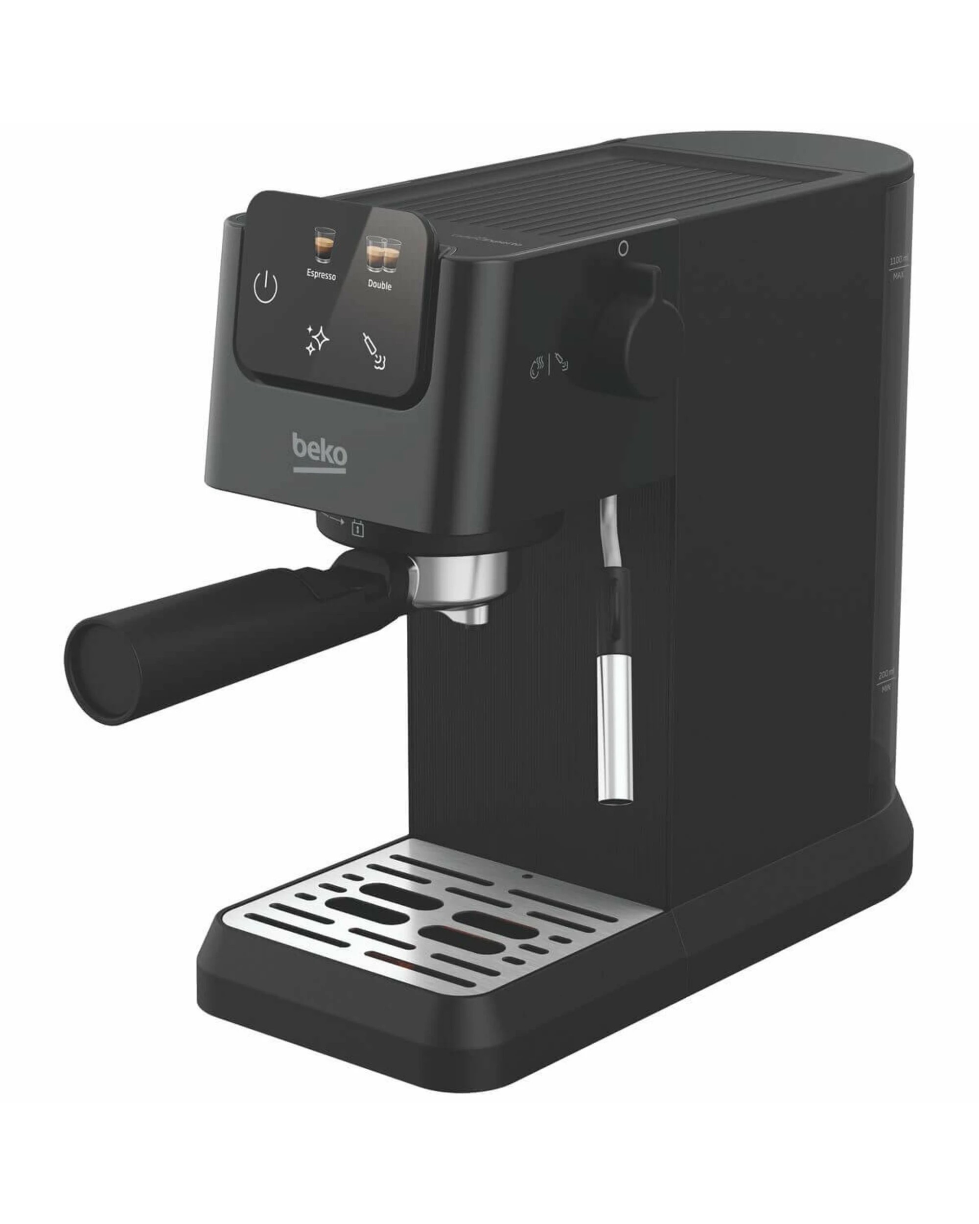 3 Beko CaffeExperto Semi Automatic Espresso Machine with Steam Wand, 3 of 5