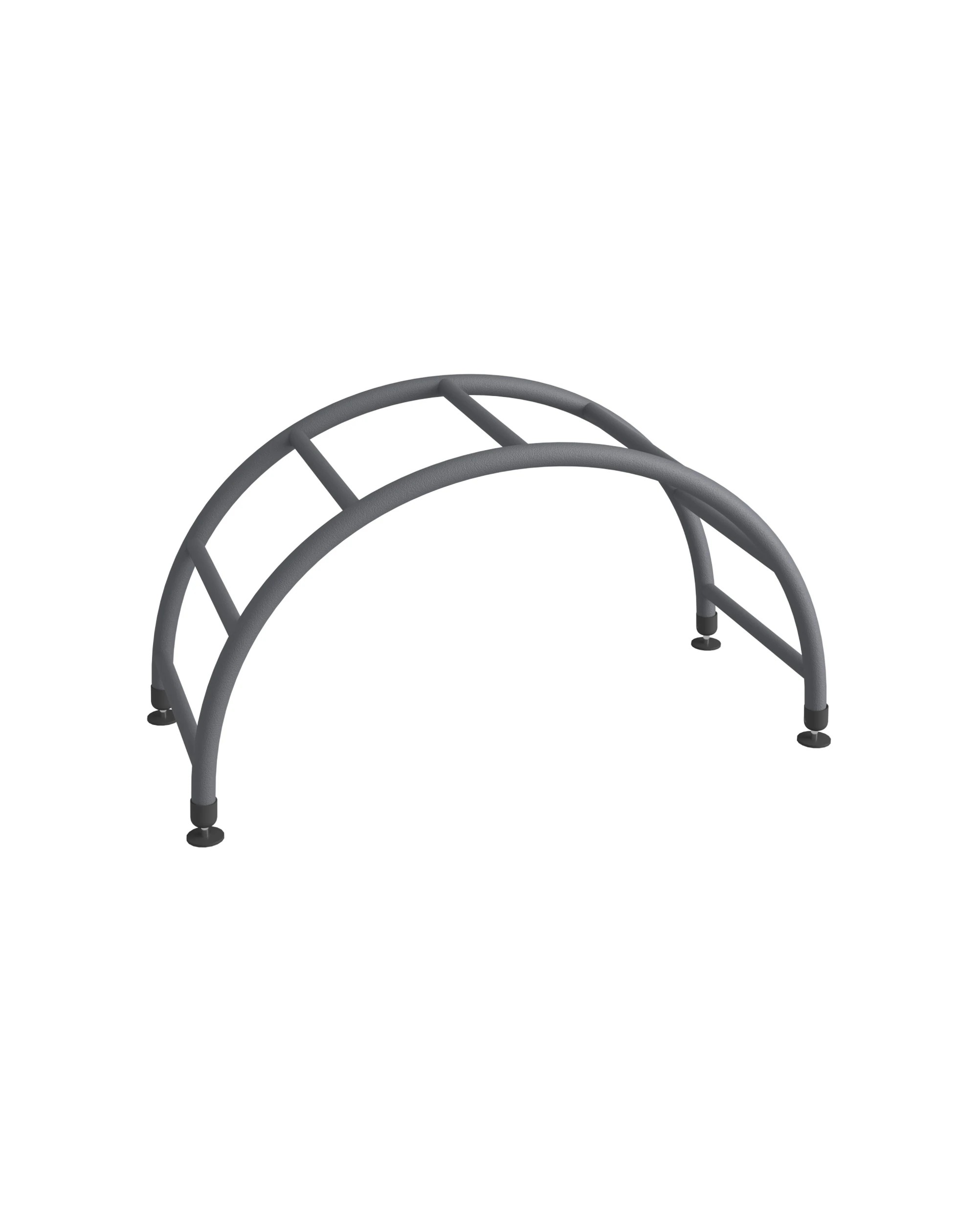 1 Vivaio Arch Bridge Powder Coated Aluminium Outdoor Climbing Equipment - Grey, 1 of 1
