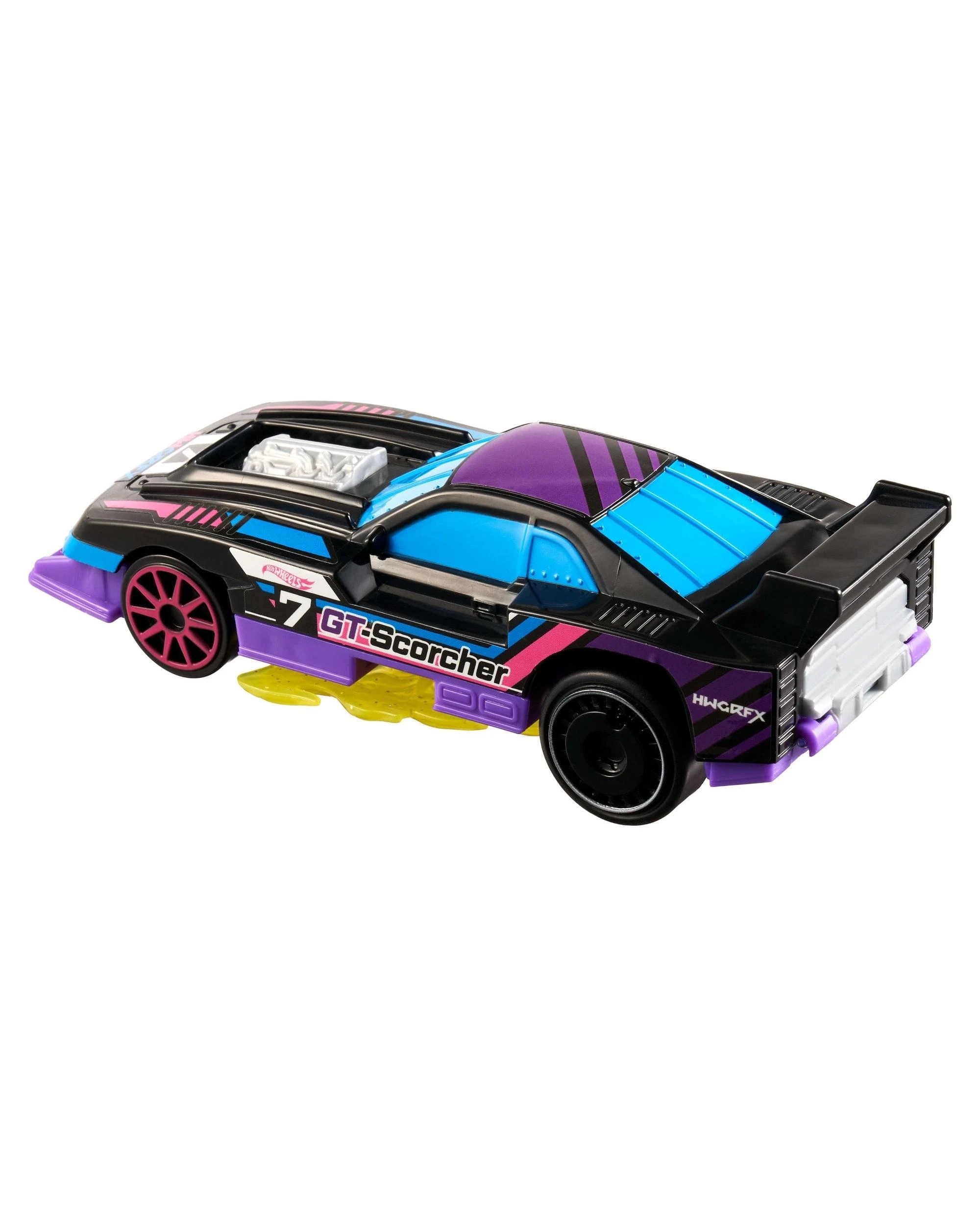 2 Mattel Hot Wheels Let's Race Activate! GT-Scorcher Diecast Vehicle, 2 of 6
