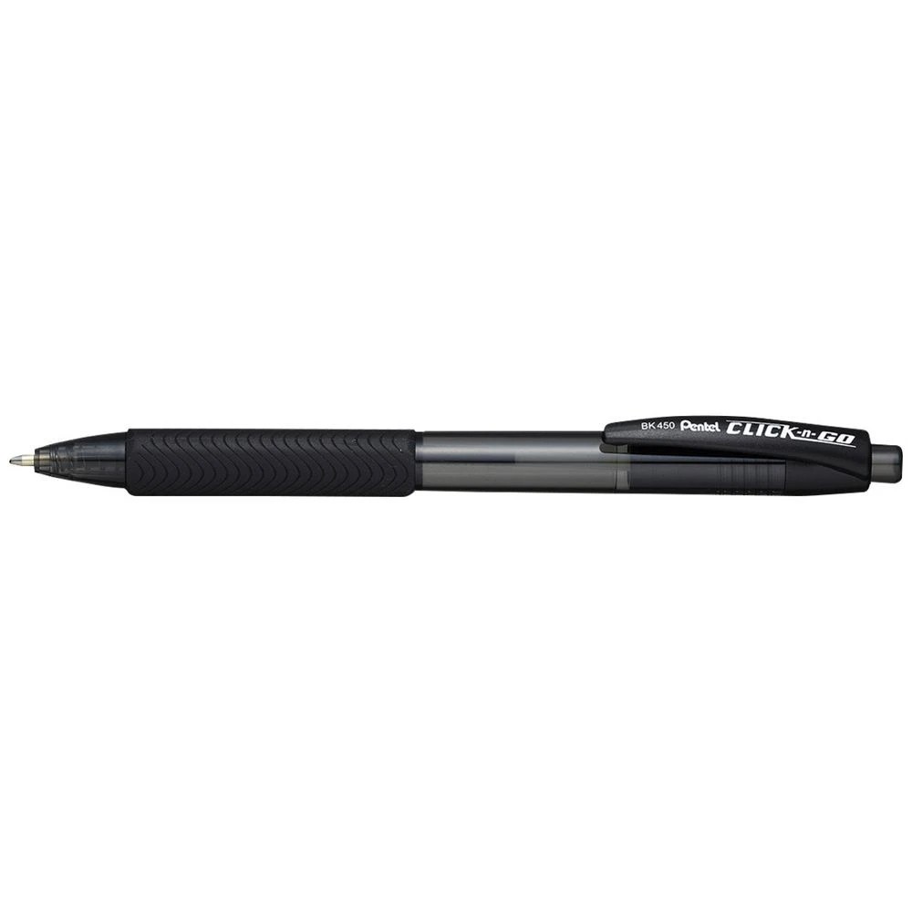 1 Pentel Click n Go Ballpoint Pen Black, 1 of 1