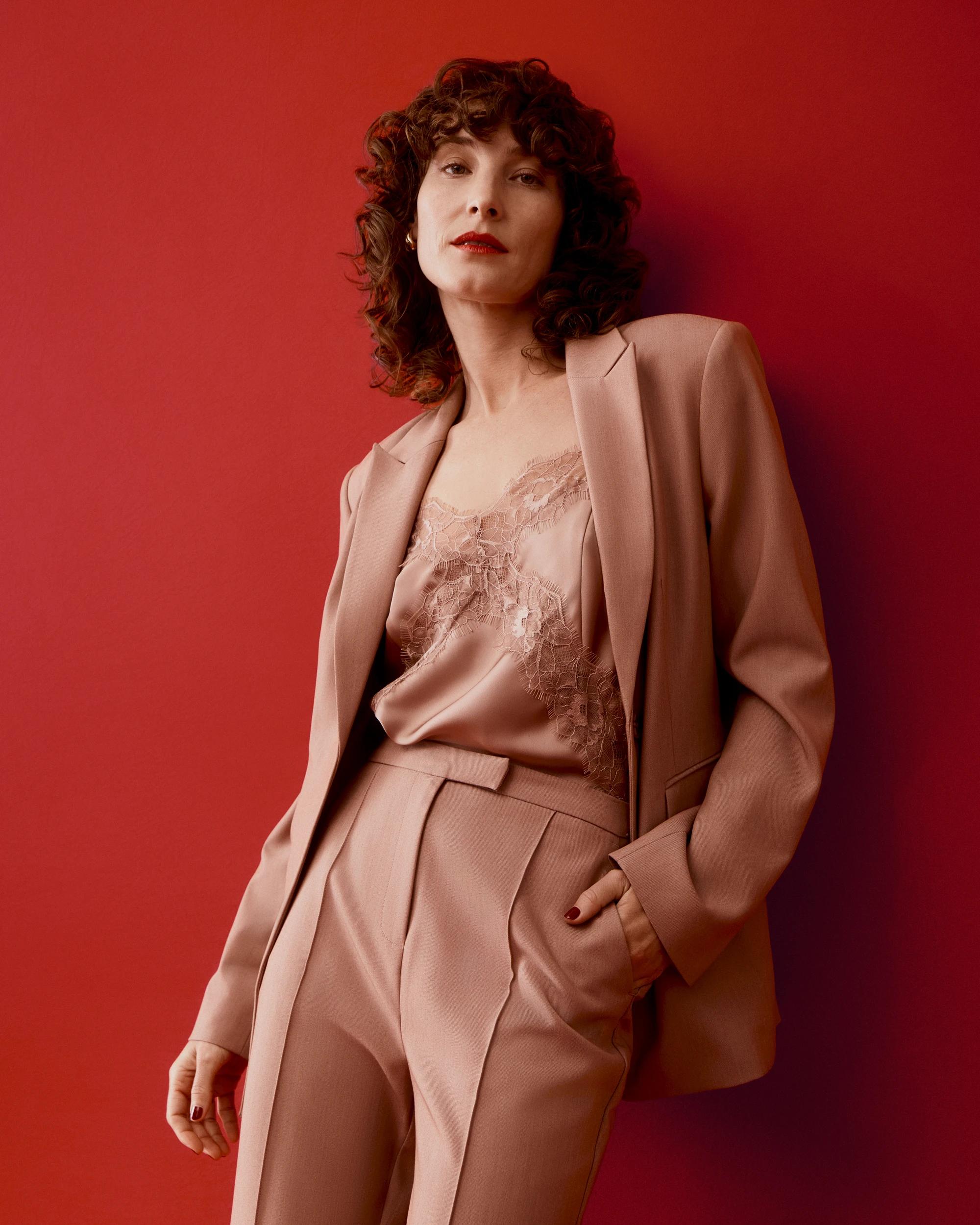 6 Tailored Full Length Flare Pants - Preview ROSE MARLE, 6 of 6