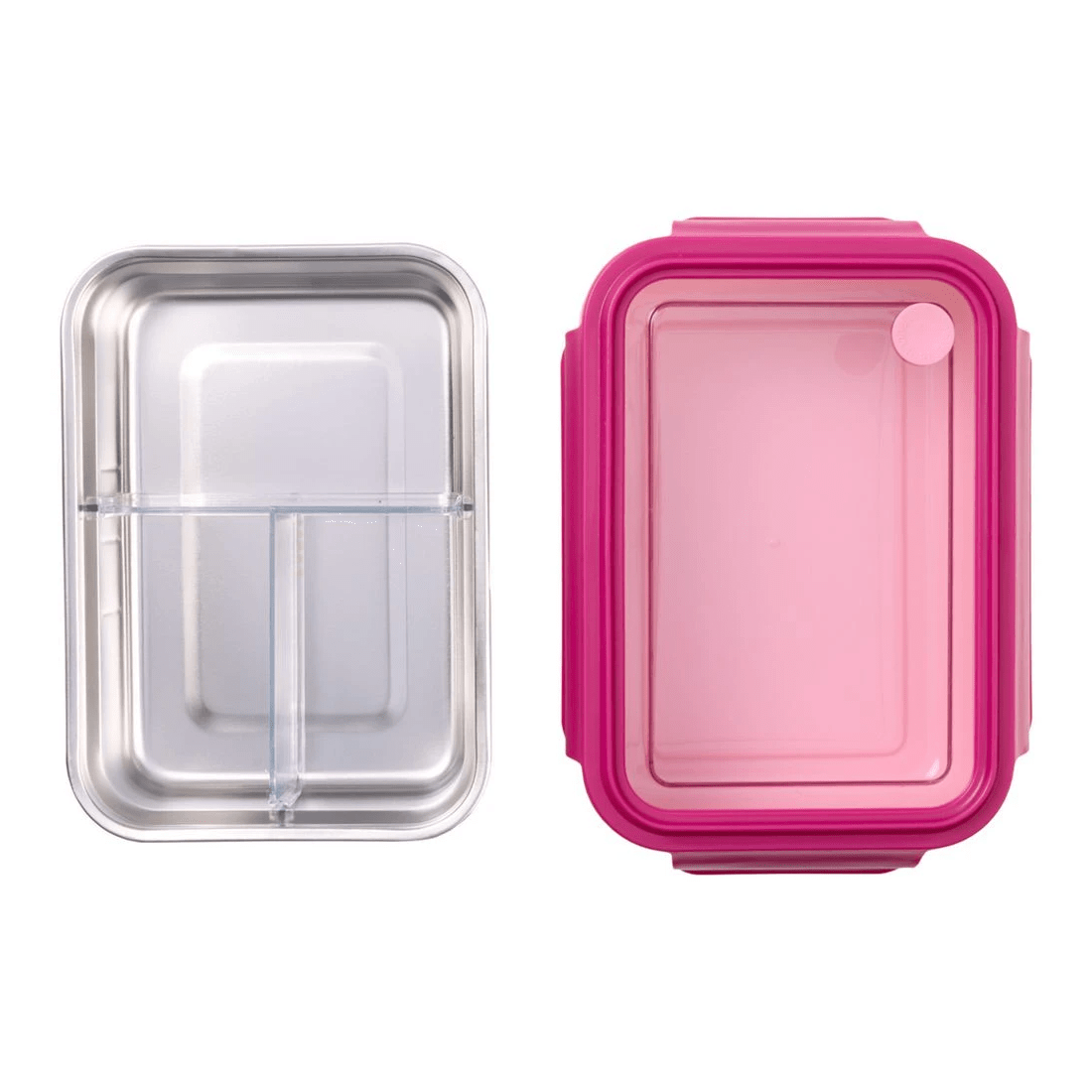 3 Studymate Stainless Steel Bento Box Pink, 3 of 5