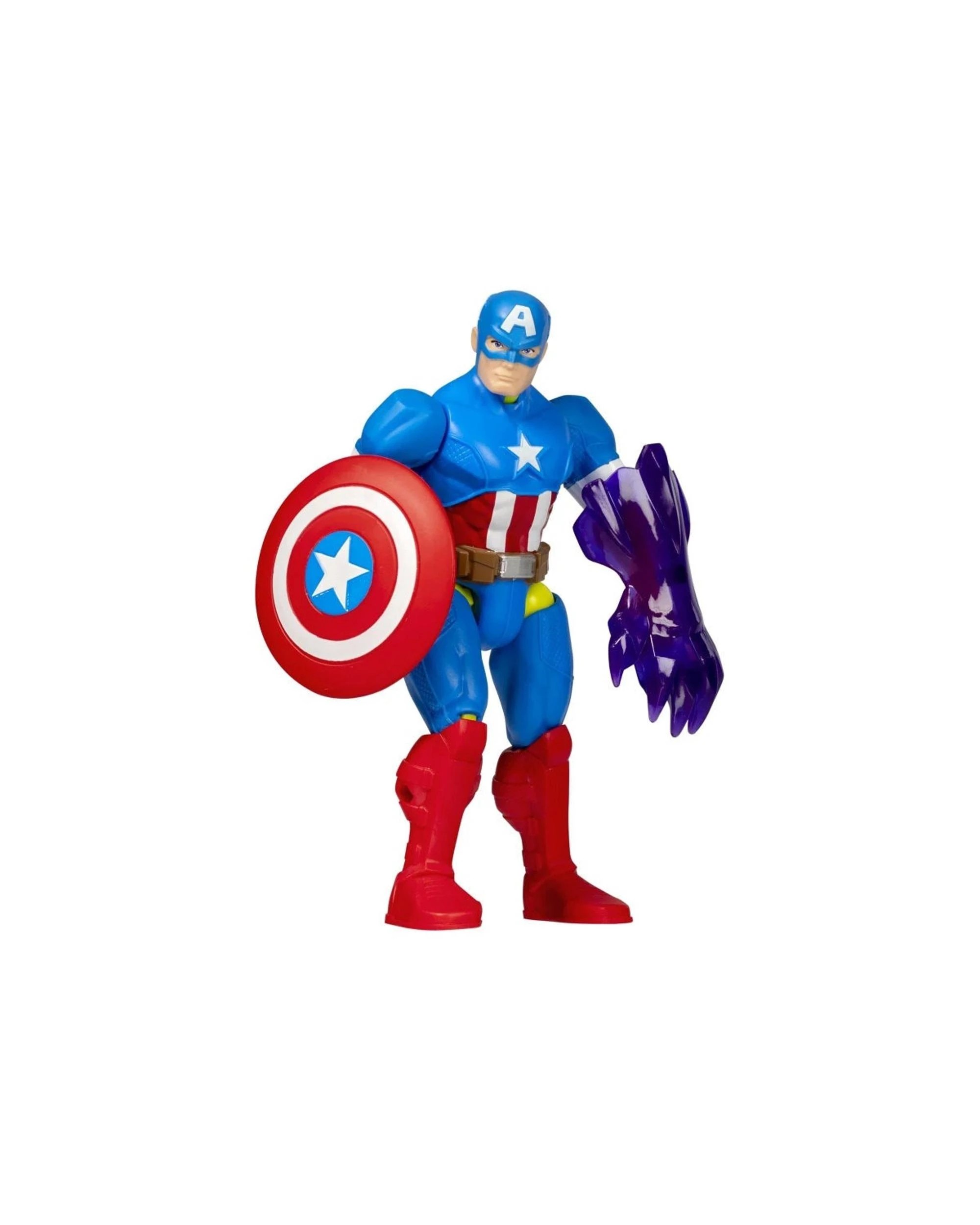 3 MixMashers Marvel Avengers Captain America Action Figure, 3 of 8