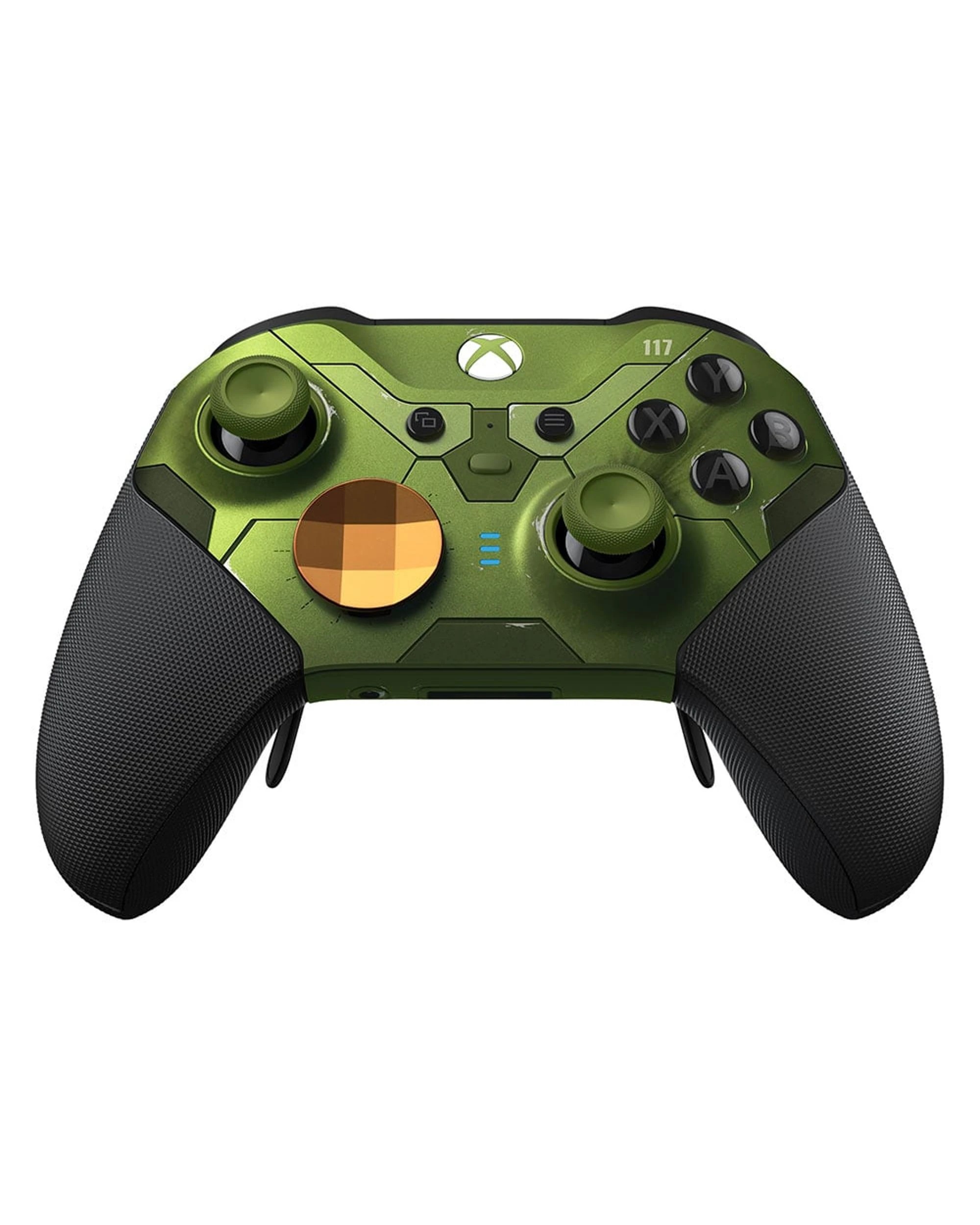 2 Xbox Elite Wireless Controller Series 2 - Halo Infinite Limited Edition - Green, 2 of 8