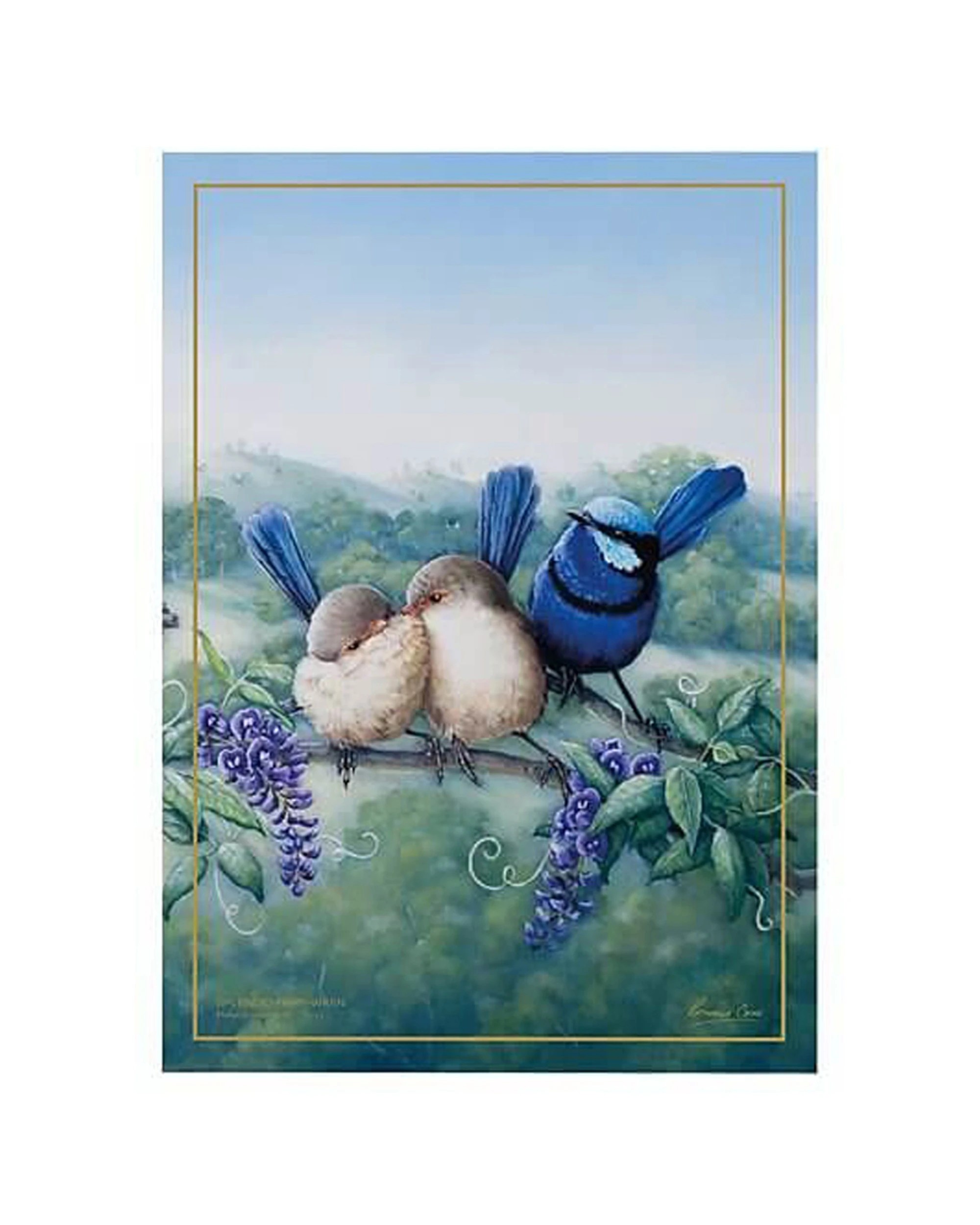 3 Maxwell & Williams Birds Of Australia 10yr Anniversary Tea Towel 50x70cm
 - Multi, 3 of 3