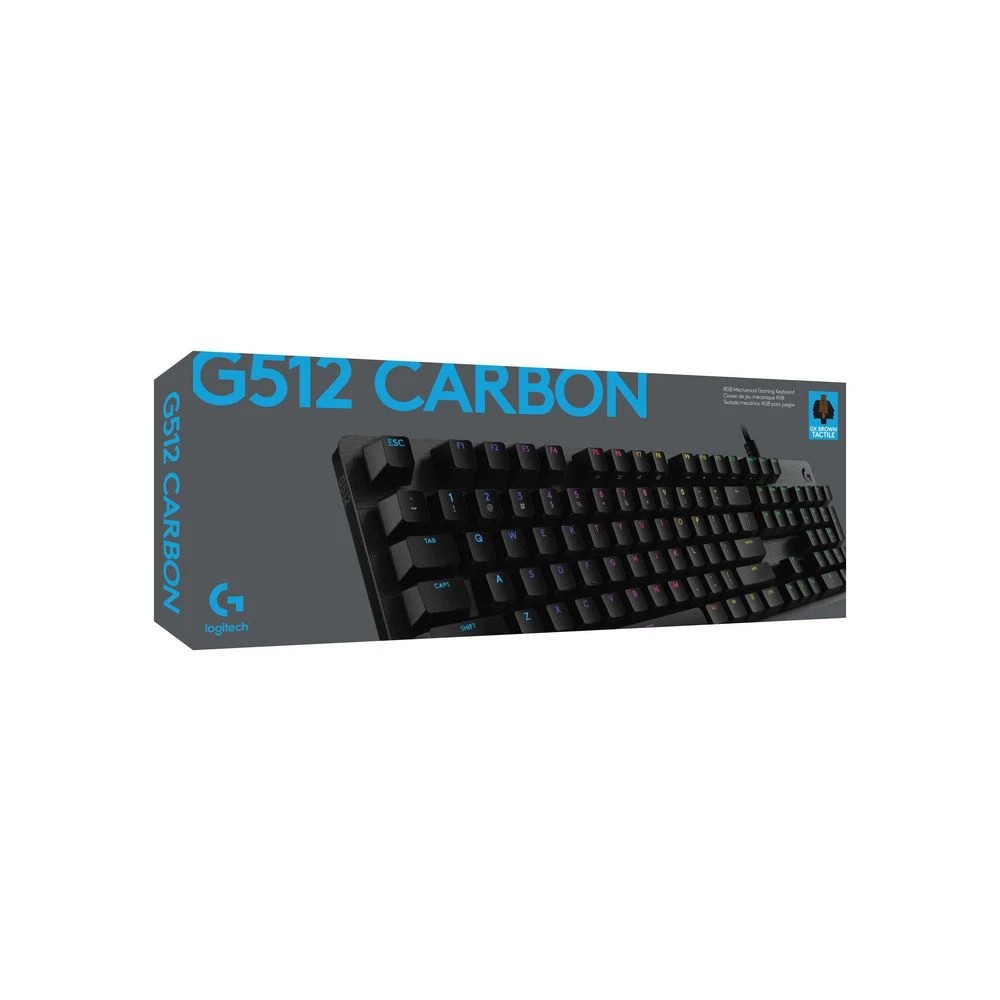 7 Logitech G512 Mechanical Gaming Keyboard Tactile Black, 7 of 8