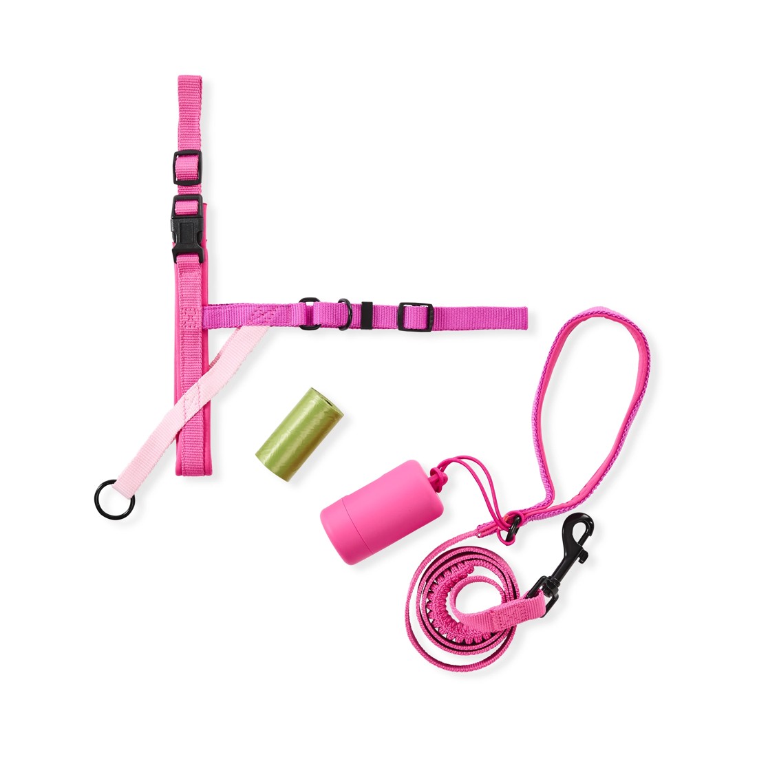 2 Pet Walking Set - Small, Pink, 2 of 5