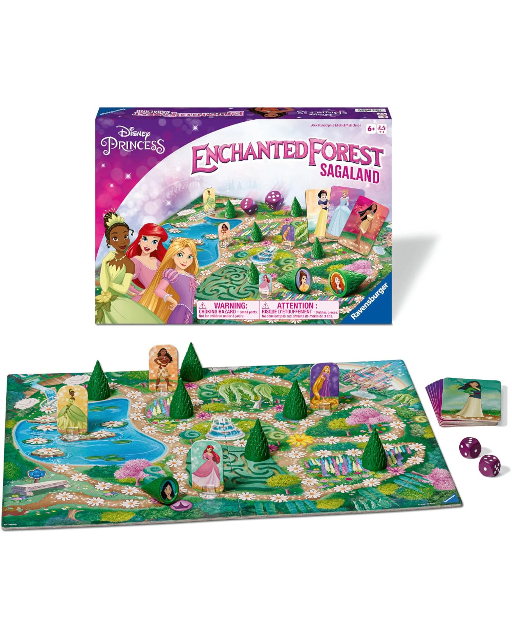 2 Disney Princess Enchanted Forest Sagaland Board Game, 2 of 2