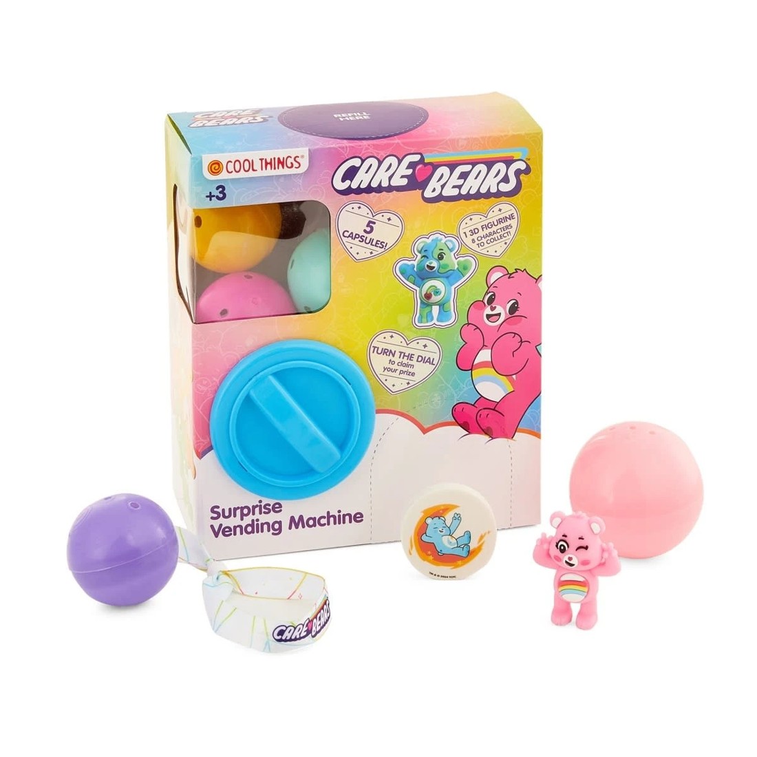2 Cool Things Care Bears Surprise Vending Machine - Assorted, 2 of 2