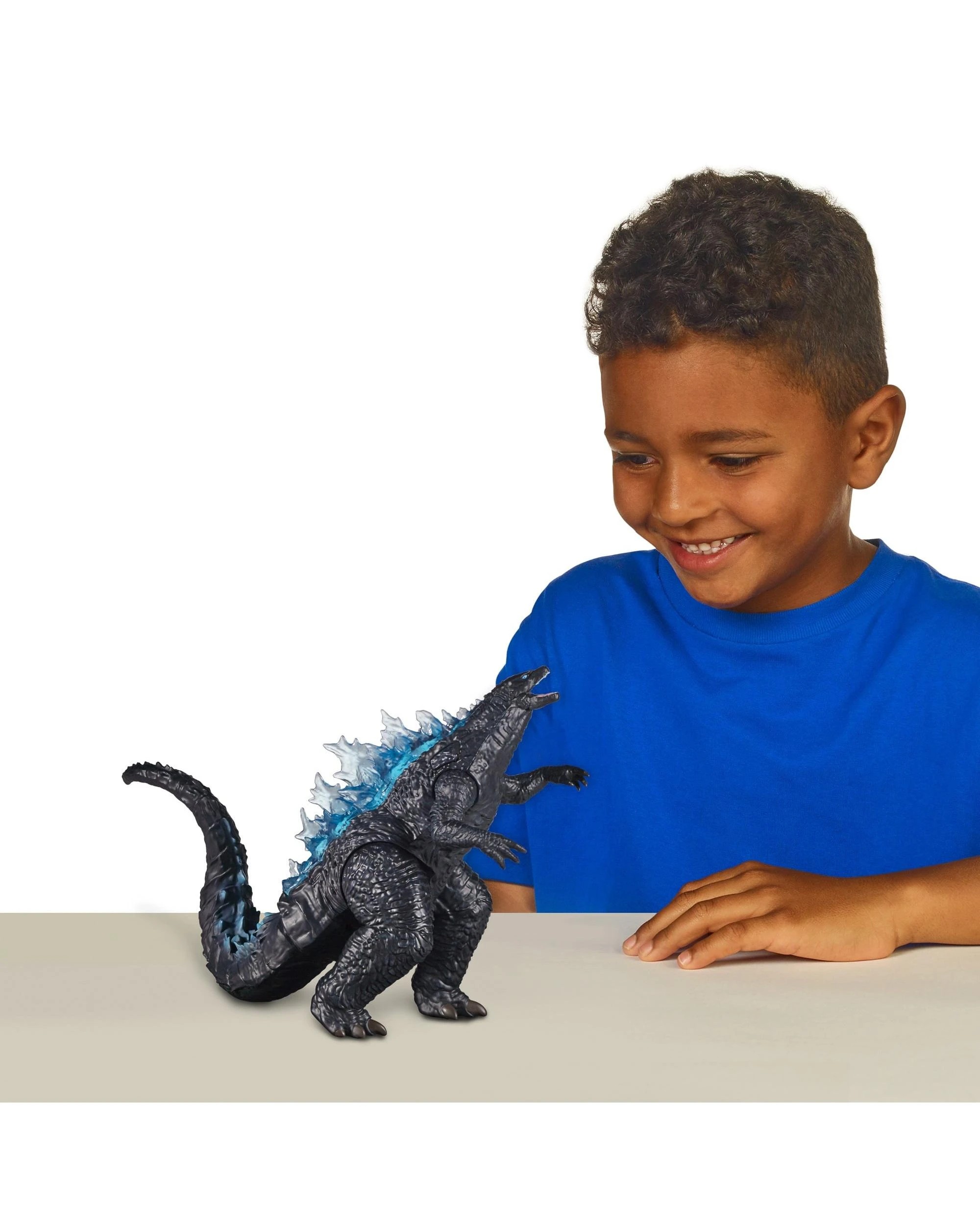 5 MonsterVerse Godzilla vs Kong Battle Roar Godzilla Deluxe Electronic 7 inch Figure, 5 of 7