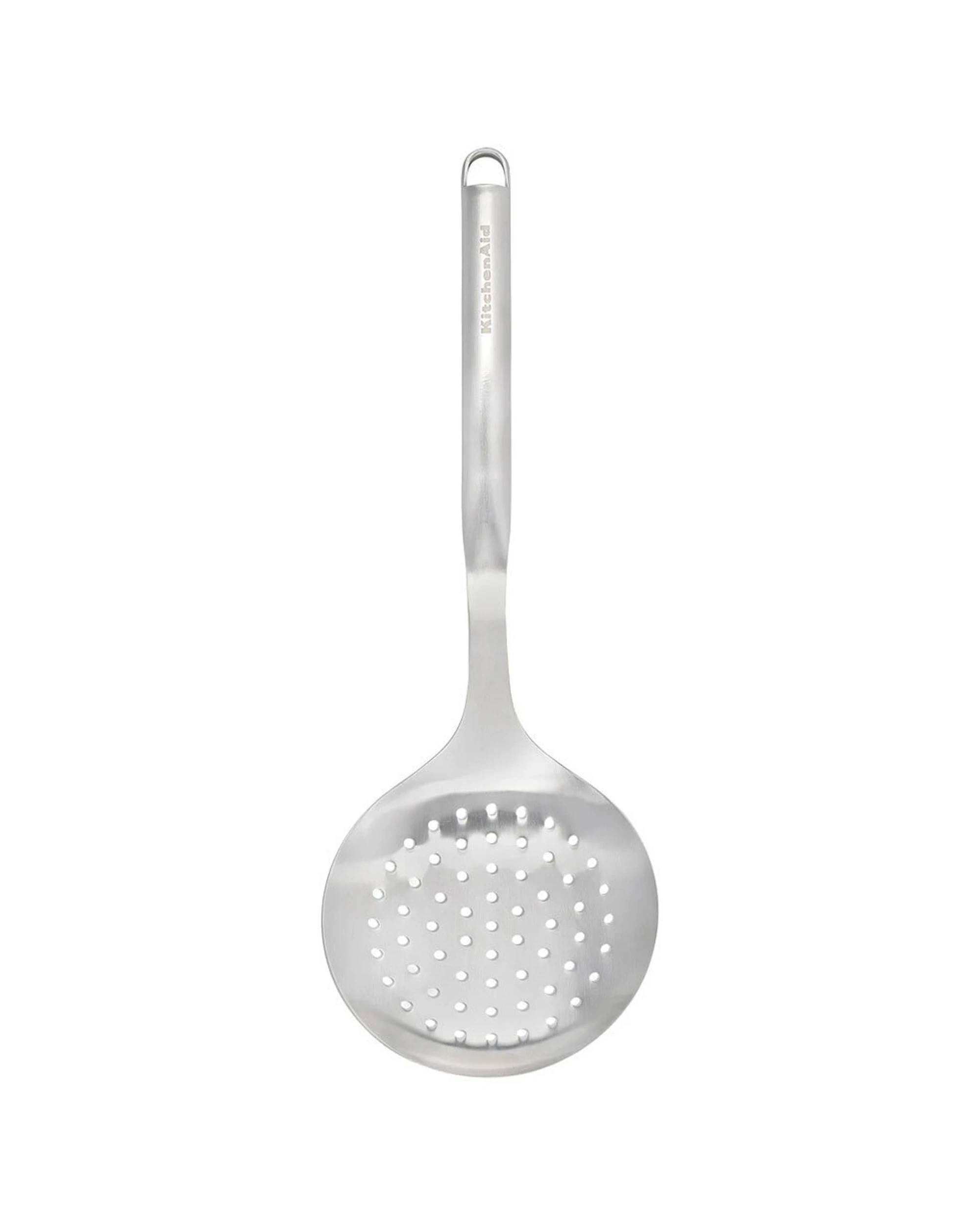 1 KitchenAid Stainless Steel Premium Strainer Heat Resistant Durable Kitchen Utensil - Silver, 1 of 3