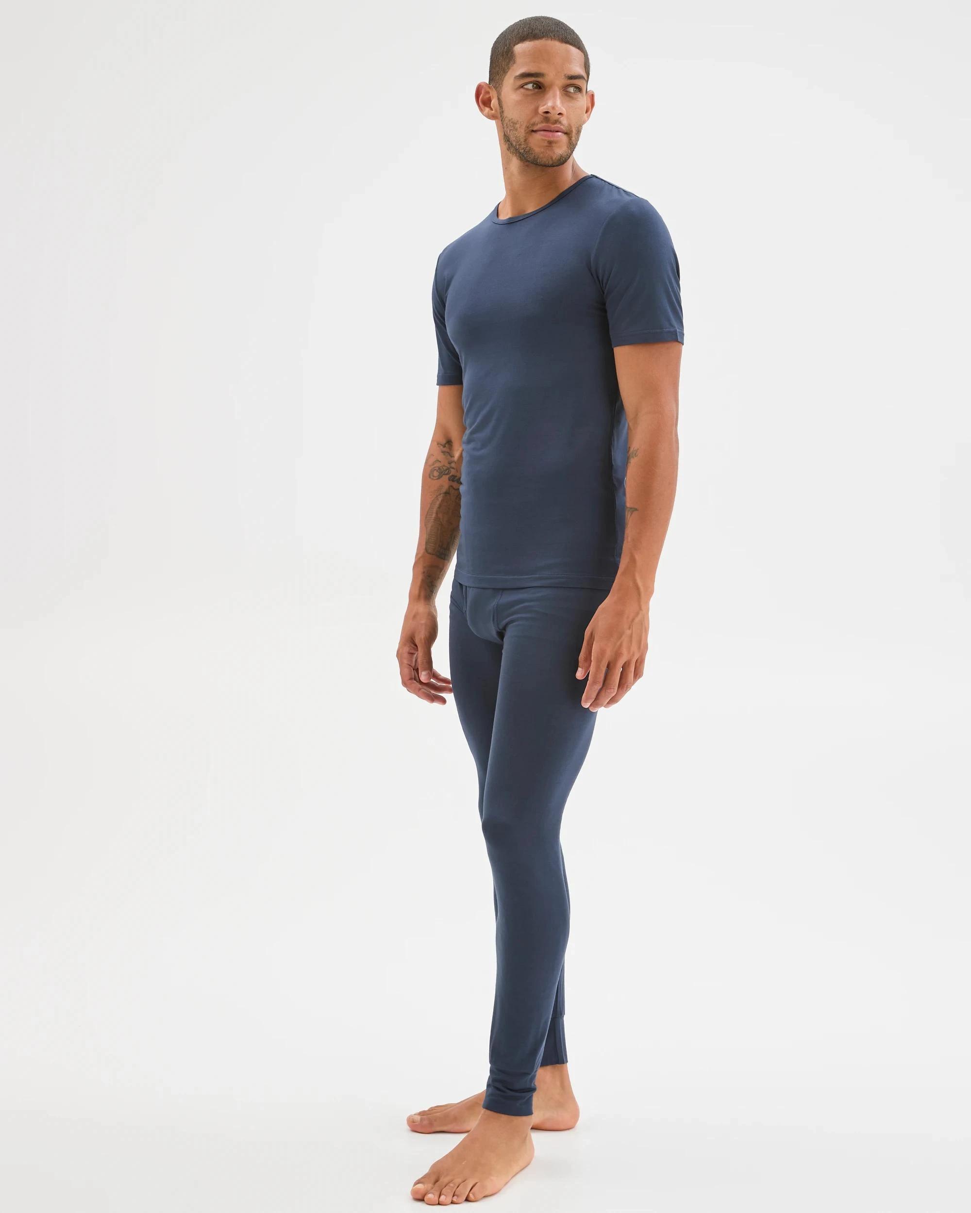 4 Maxx Heat Innovation Short Sleeve Thermal Top NAVY, 4 of 6