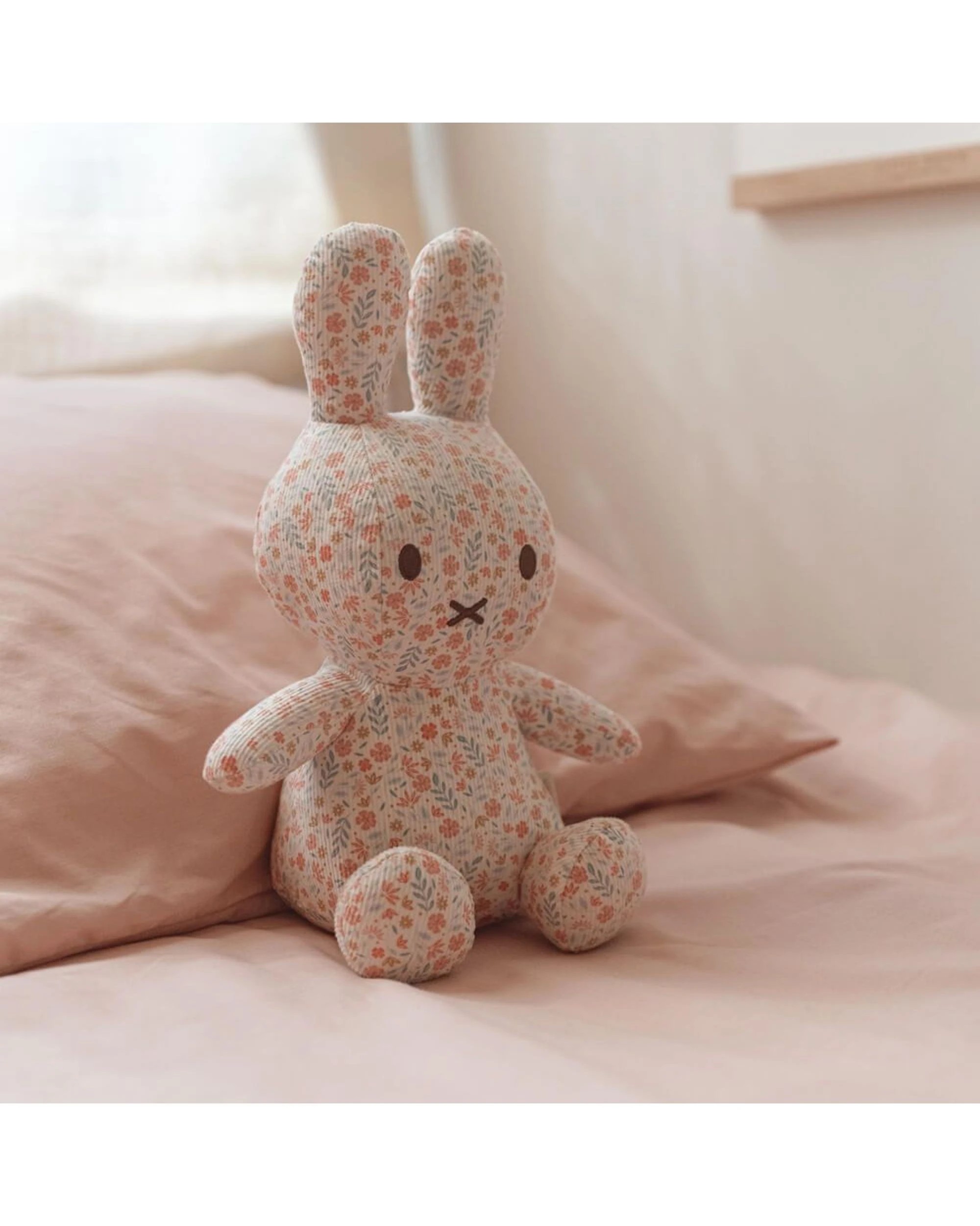 3 Miffy Lucky Blossom All Over Print Soft Toy Small 22cm Plush, 3 of 4