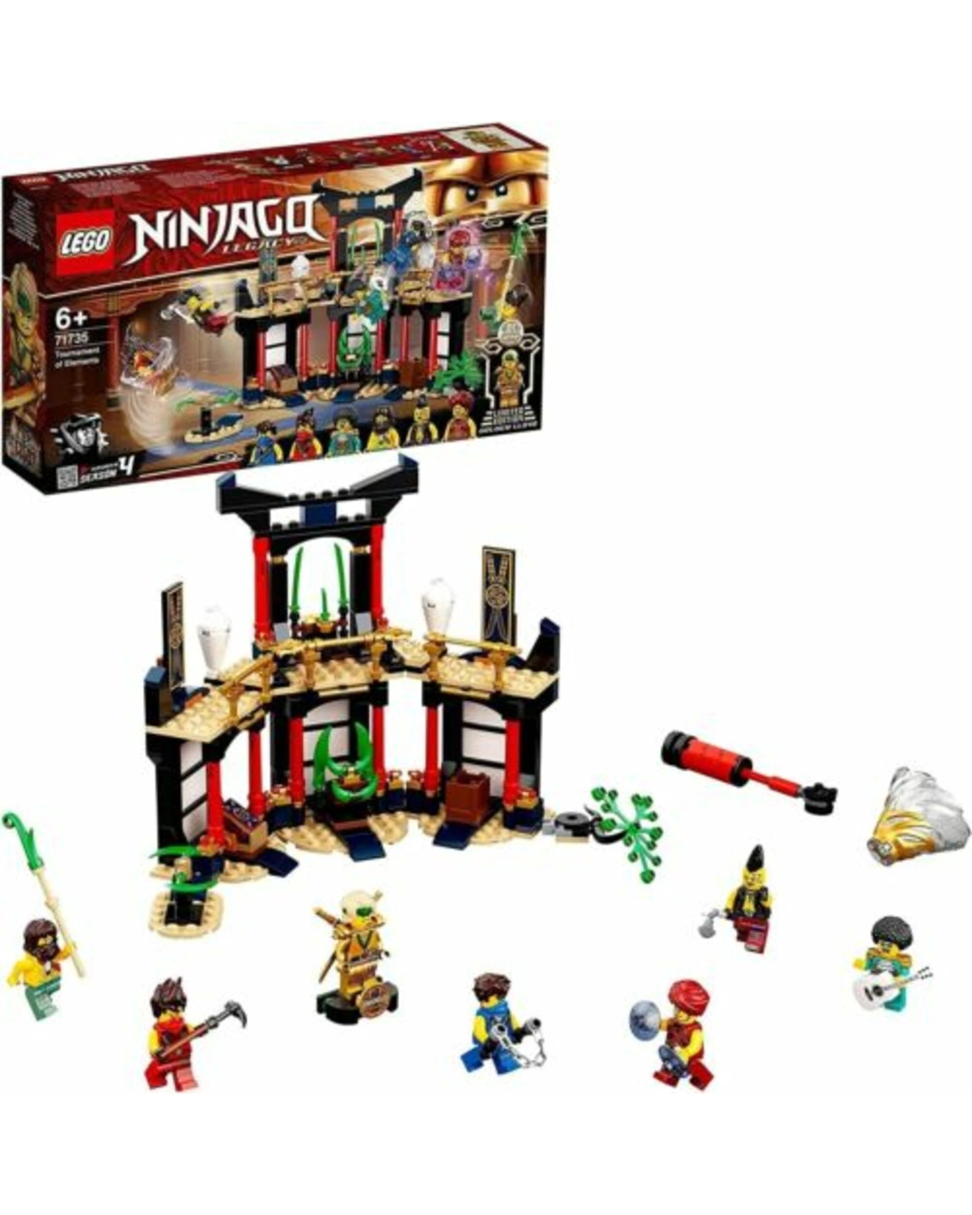 1 Lego 71753 NINJAGO Fire Dragon Attack Legacy Kai, Zane, 1 of 1