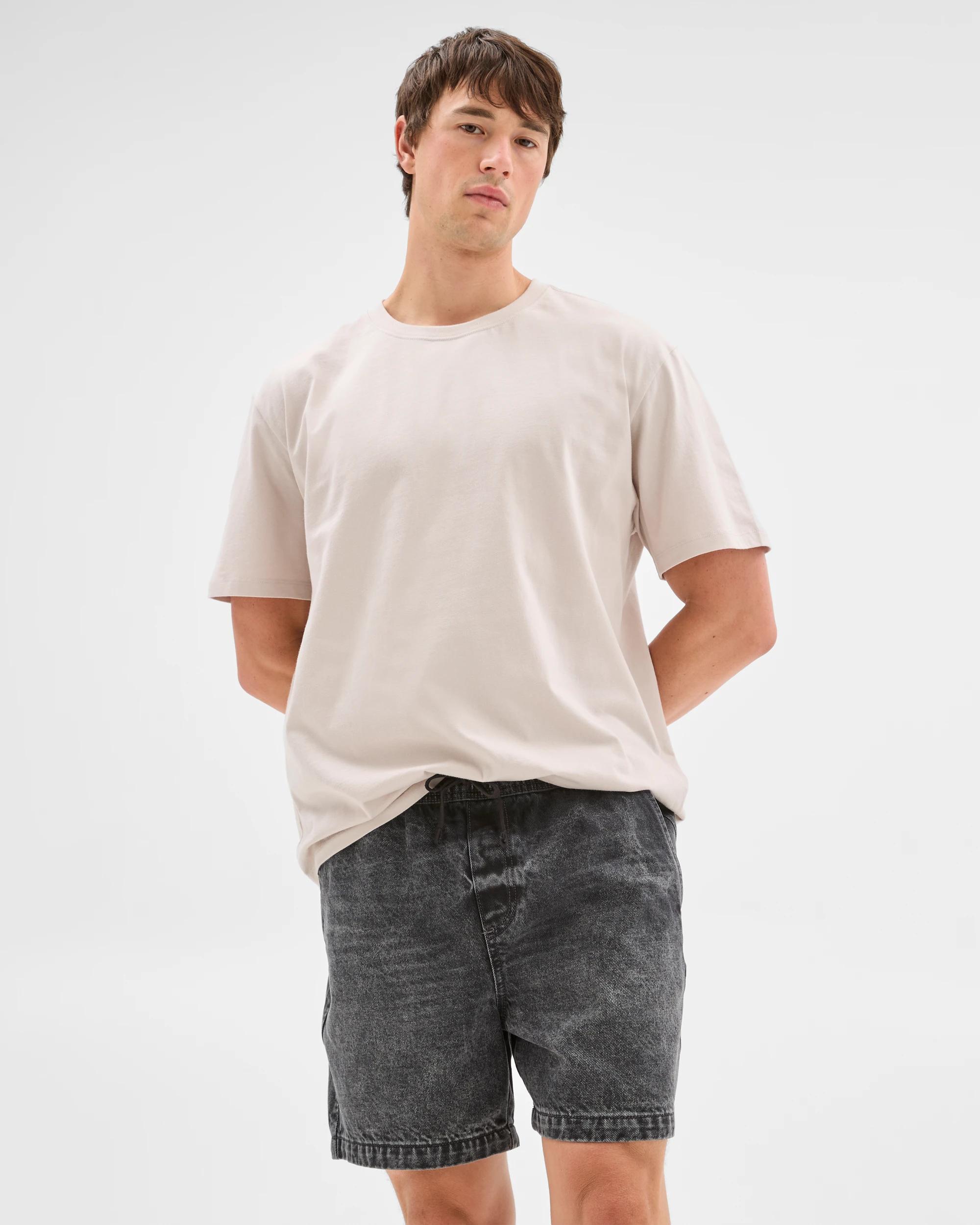 3 Denim Volley Shorts - Commons BLACK, 3 of 6