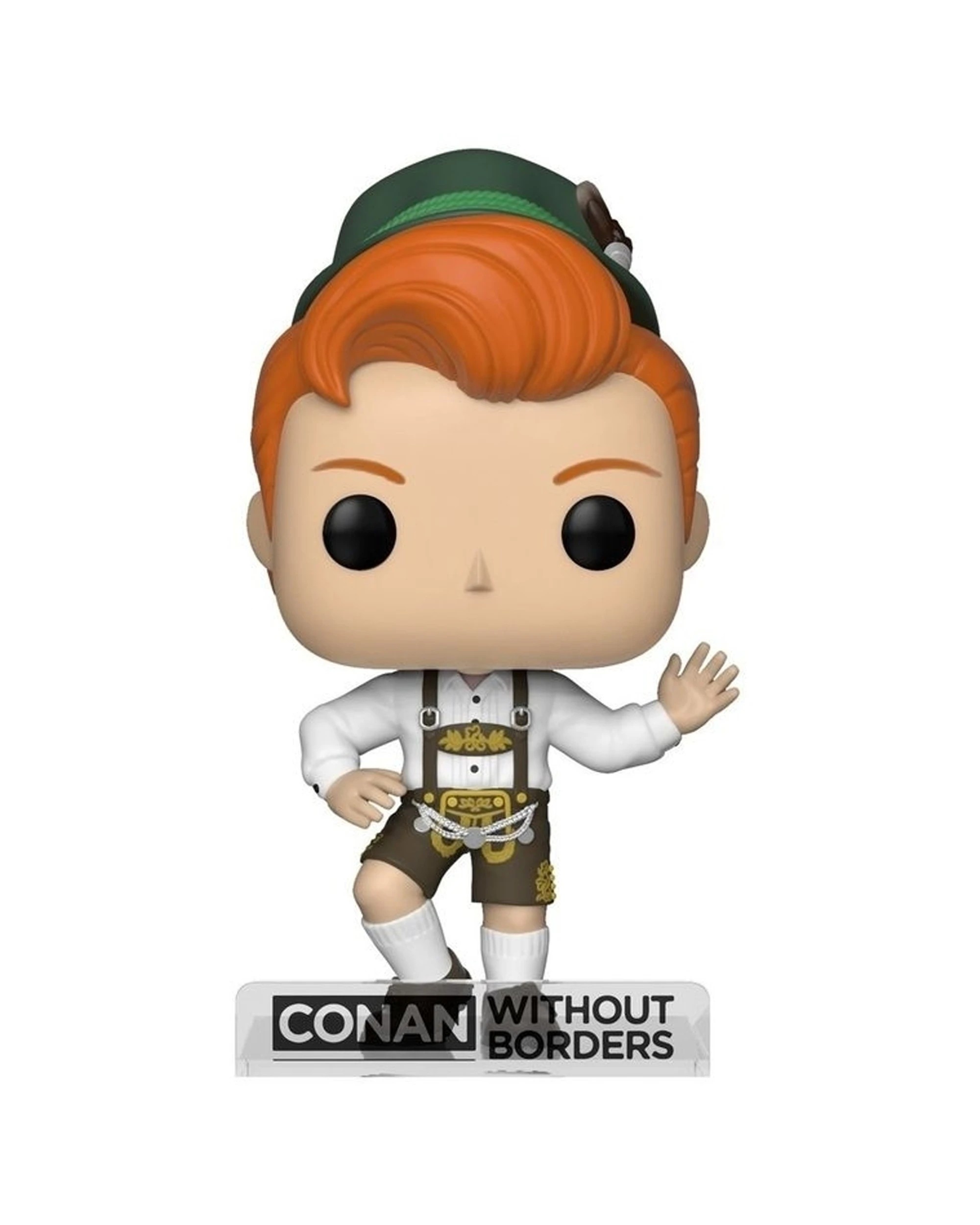 2 POP Conan O Brien - Conan In Lederhosen Vinyl 10cm Action Figure Collectible - Multi, 2 of 3