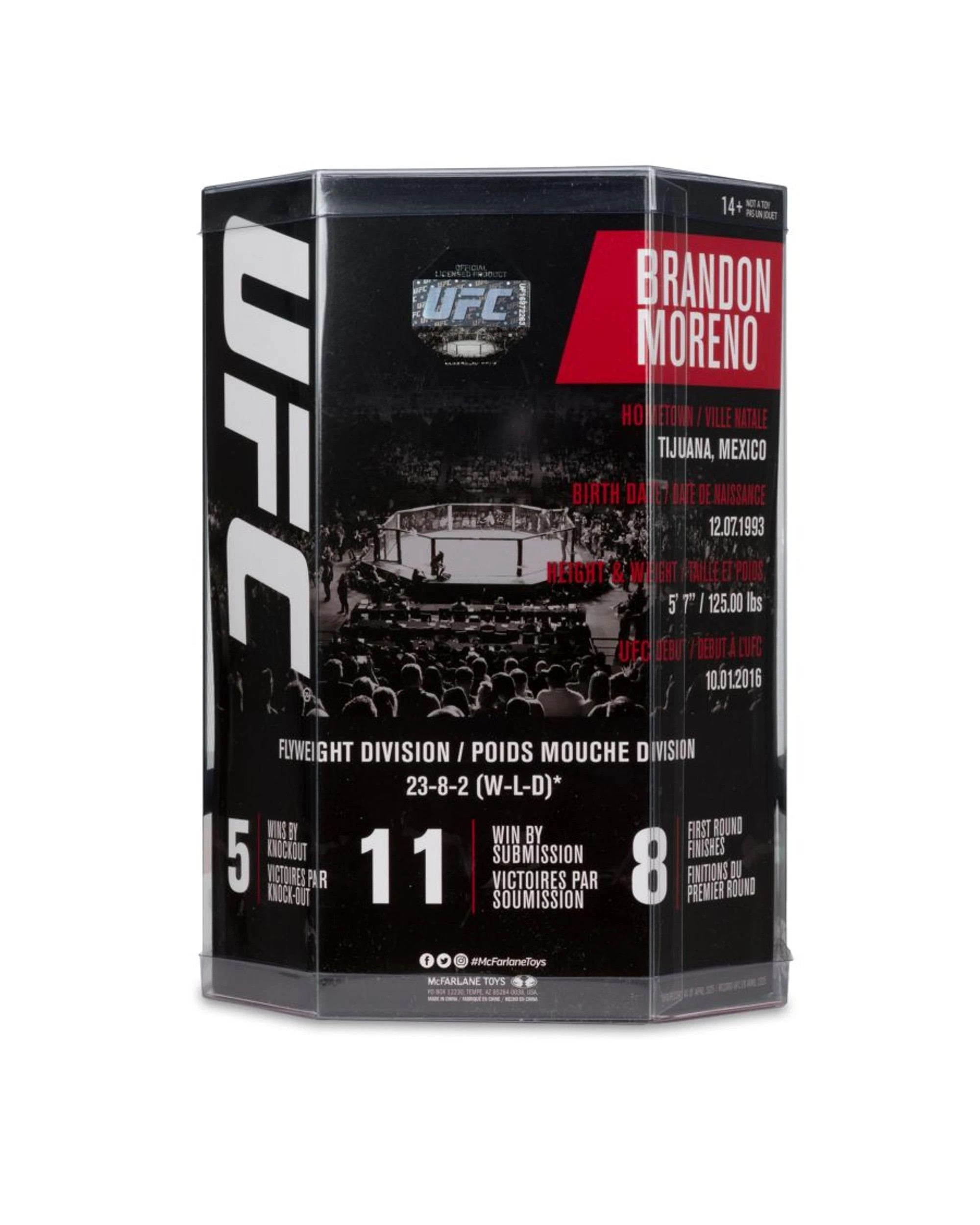 7 McFarlane SportsPicks UFC Brandon Moreno Posed Figure, 7 of 7