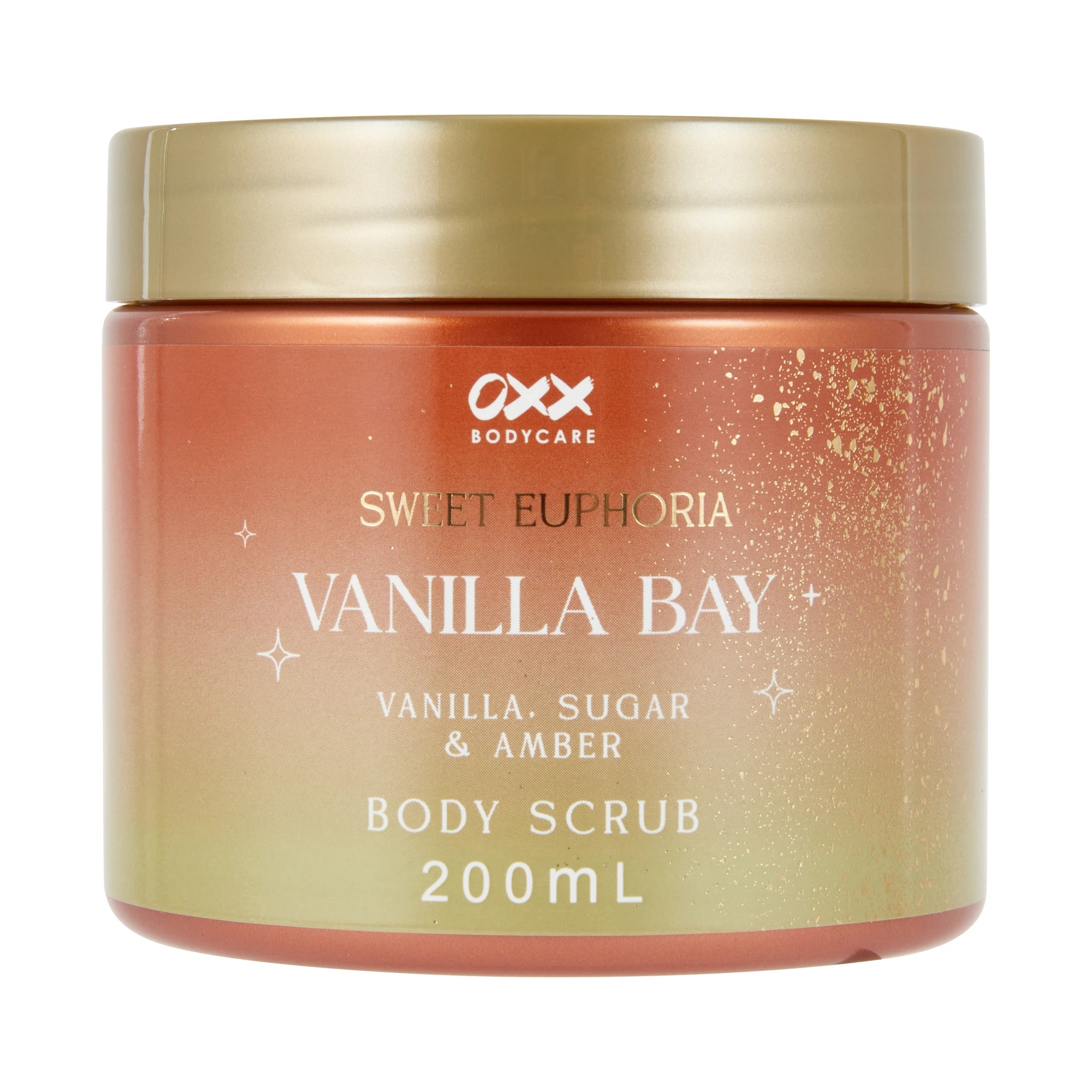 1 OXX Bodycare Vanilla Bay Sweet Euphoria Body Scrub 200ml - Vanilla, Sugar and Amber, 1 of 5