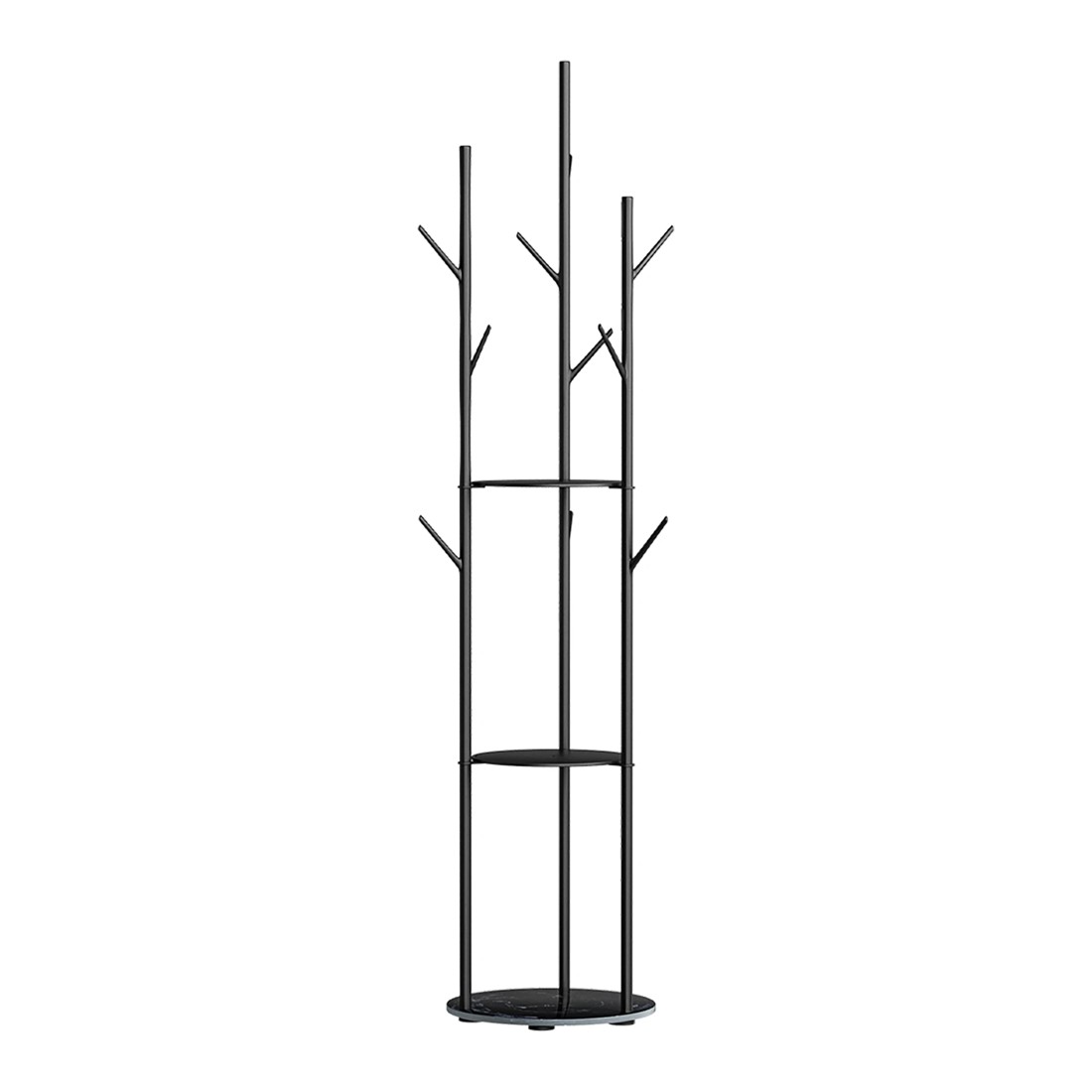 1 Levede Coat Stand - Black, 1 of 6