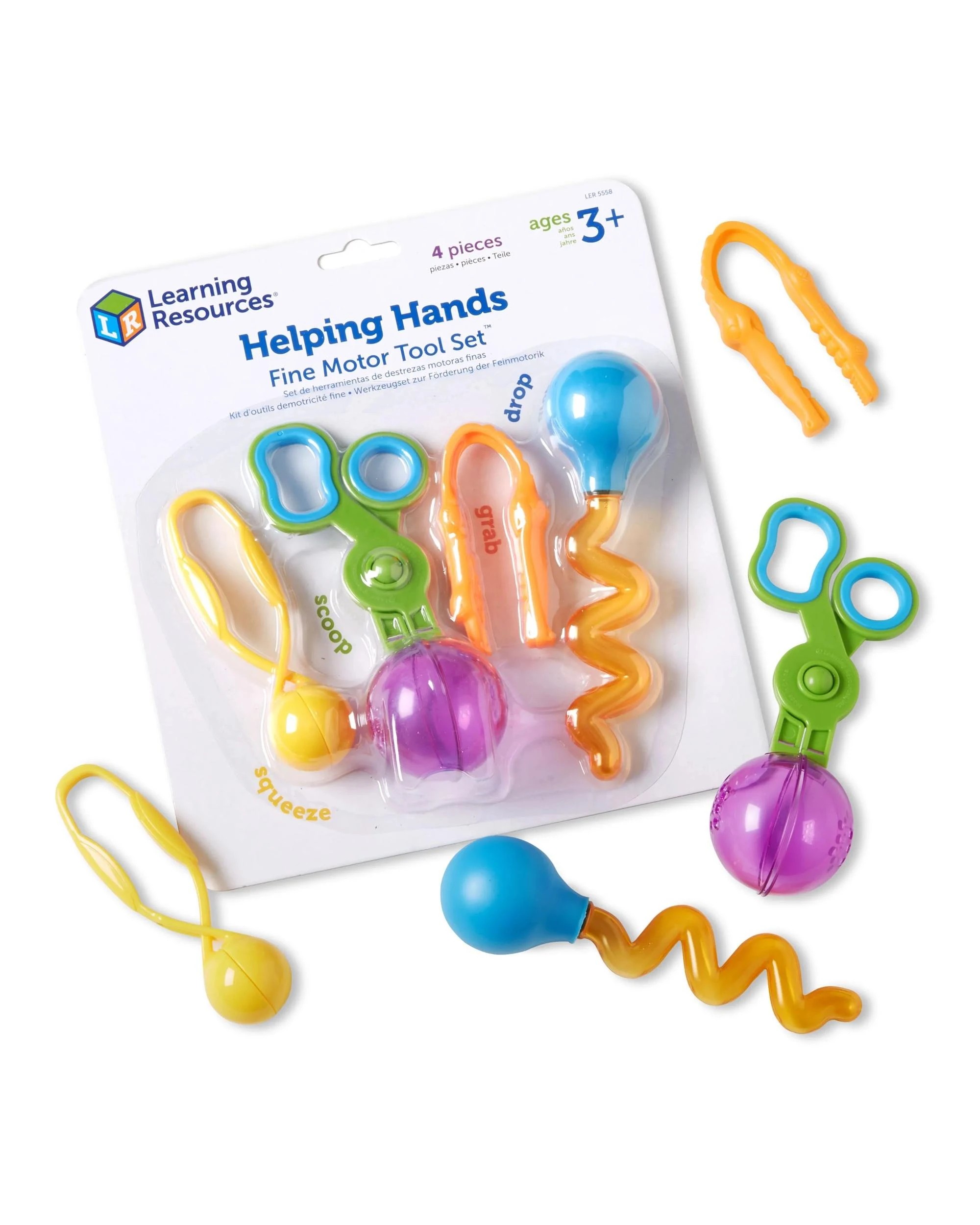 1 Learning Resources Helping Hands Fine Motor Tool Set, 1 of 6