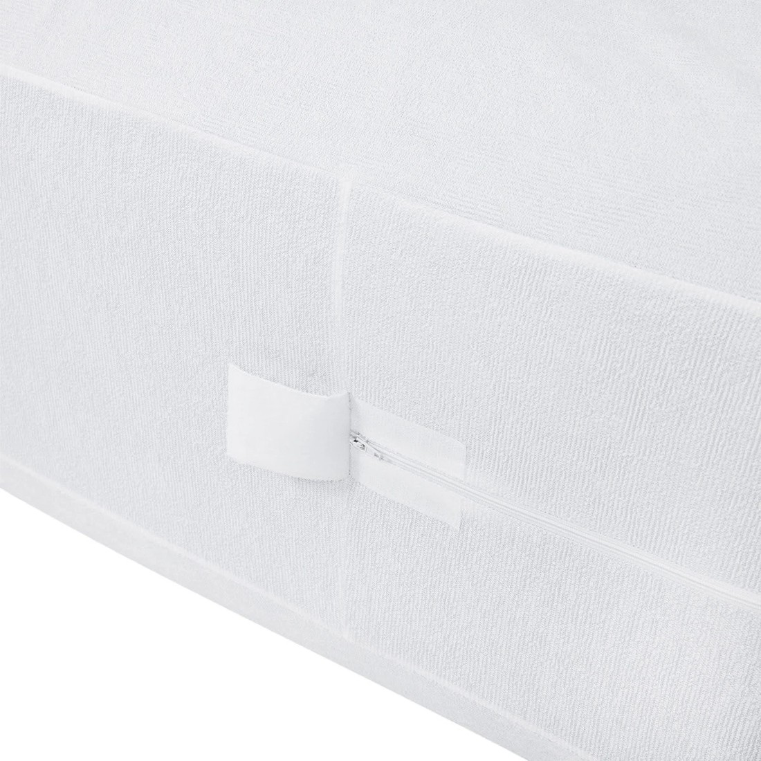 5 Bed Bug Resistant Fitted Mattress Encasement - Double Bed, White, 5 of 8