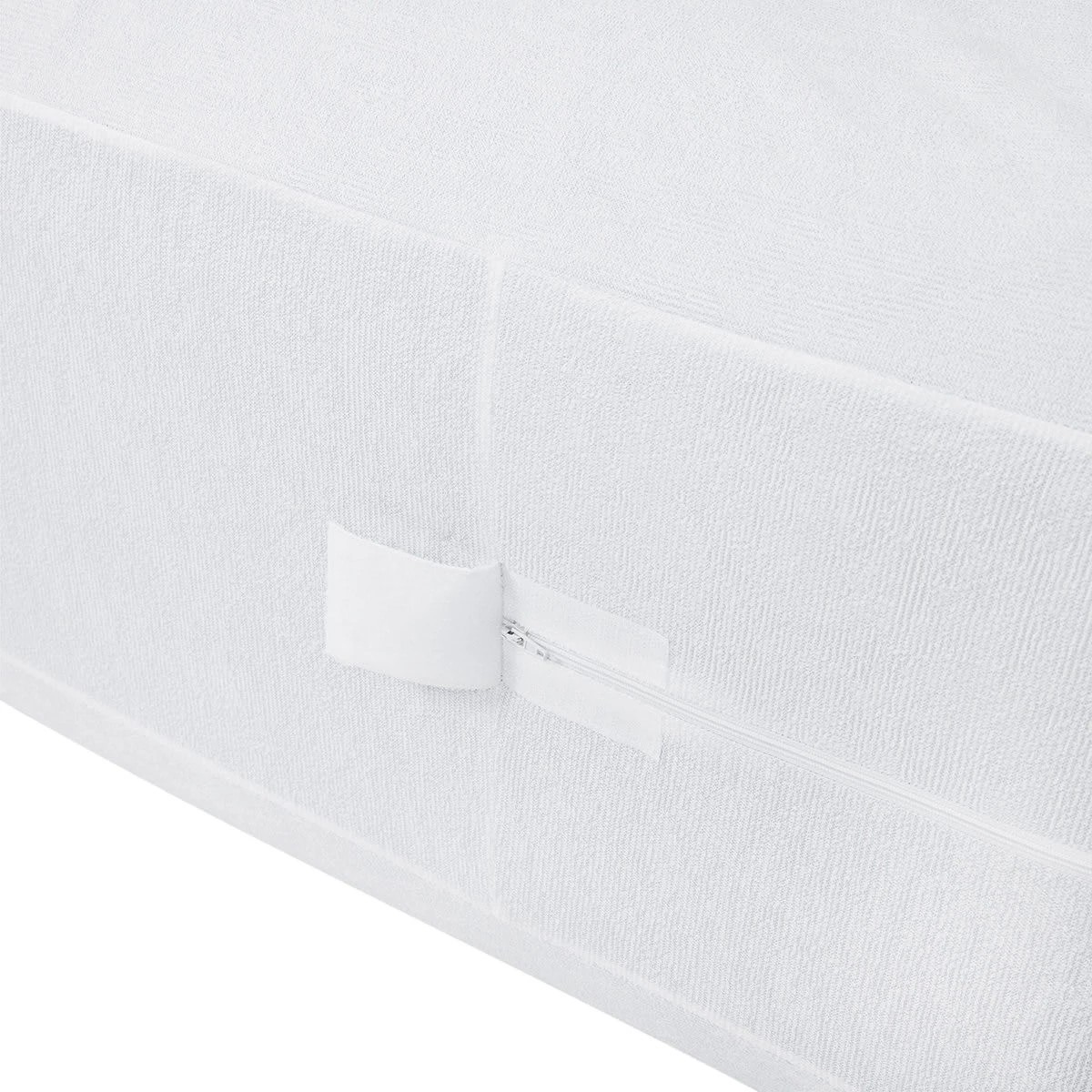 5 Bed Bug Resistant Fitted Mattress Encasement - Double Bed, White, 5 of 8
