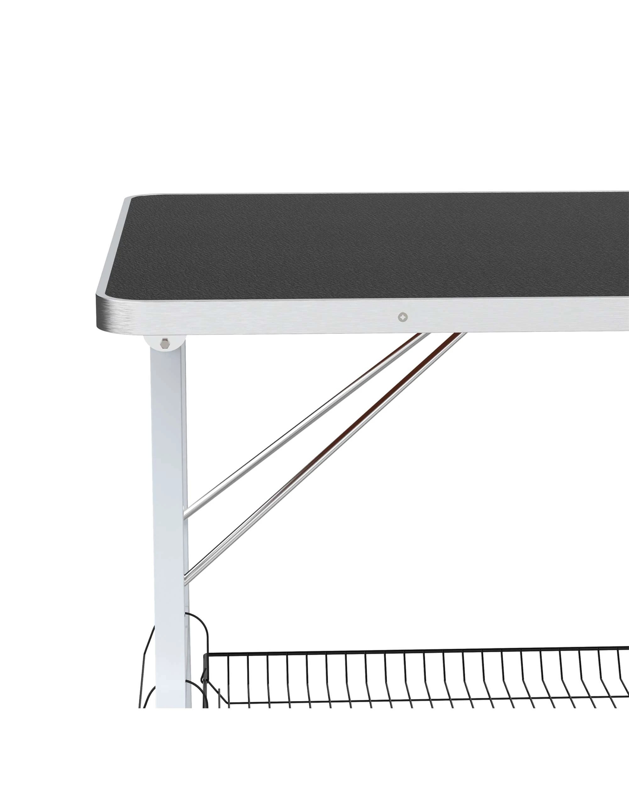 8 Advwin Pet Grooming Table 2 Loops Foldable Dog Grooming Station, 8 of 9