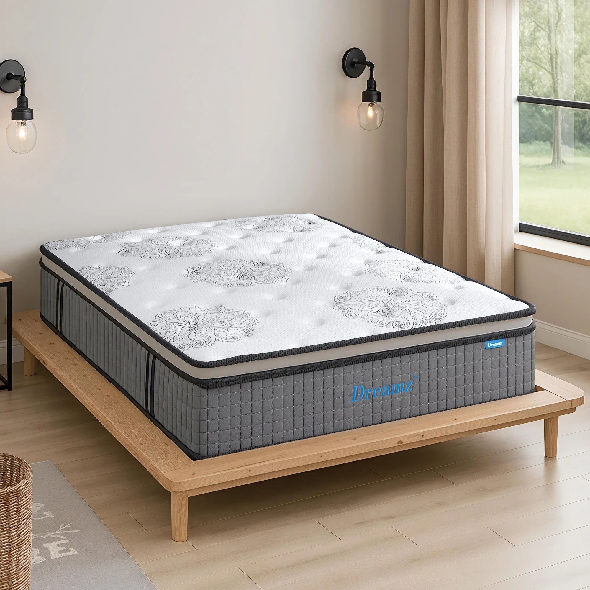 10 DreamZ Medium Firm Spring Mattress - Double, 10 of 10