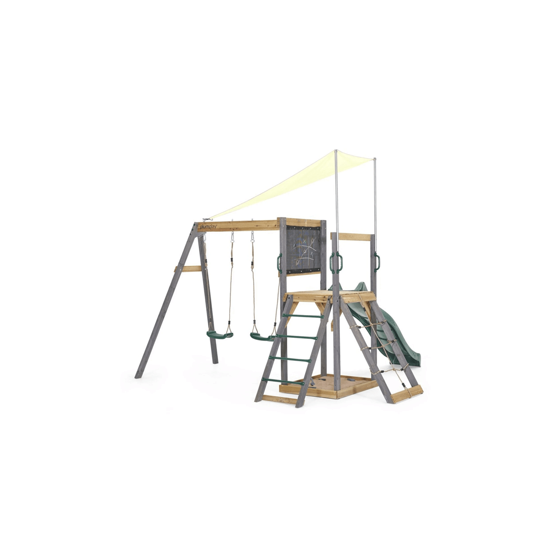 5 Plum Play Au Siamang Playcentre Wooden Outdoor Playset Slide Swings Sandpit
 - Multi, 5 of 9