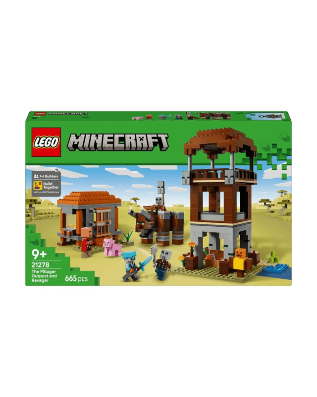 LEGO Minecraft The Pillager Outpost and Ravager 2