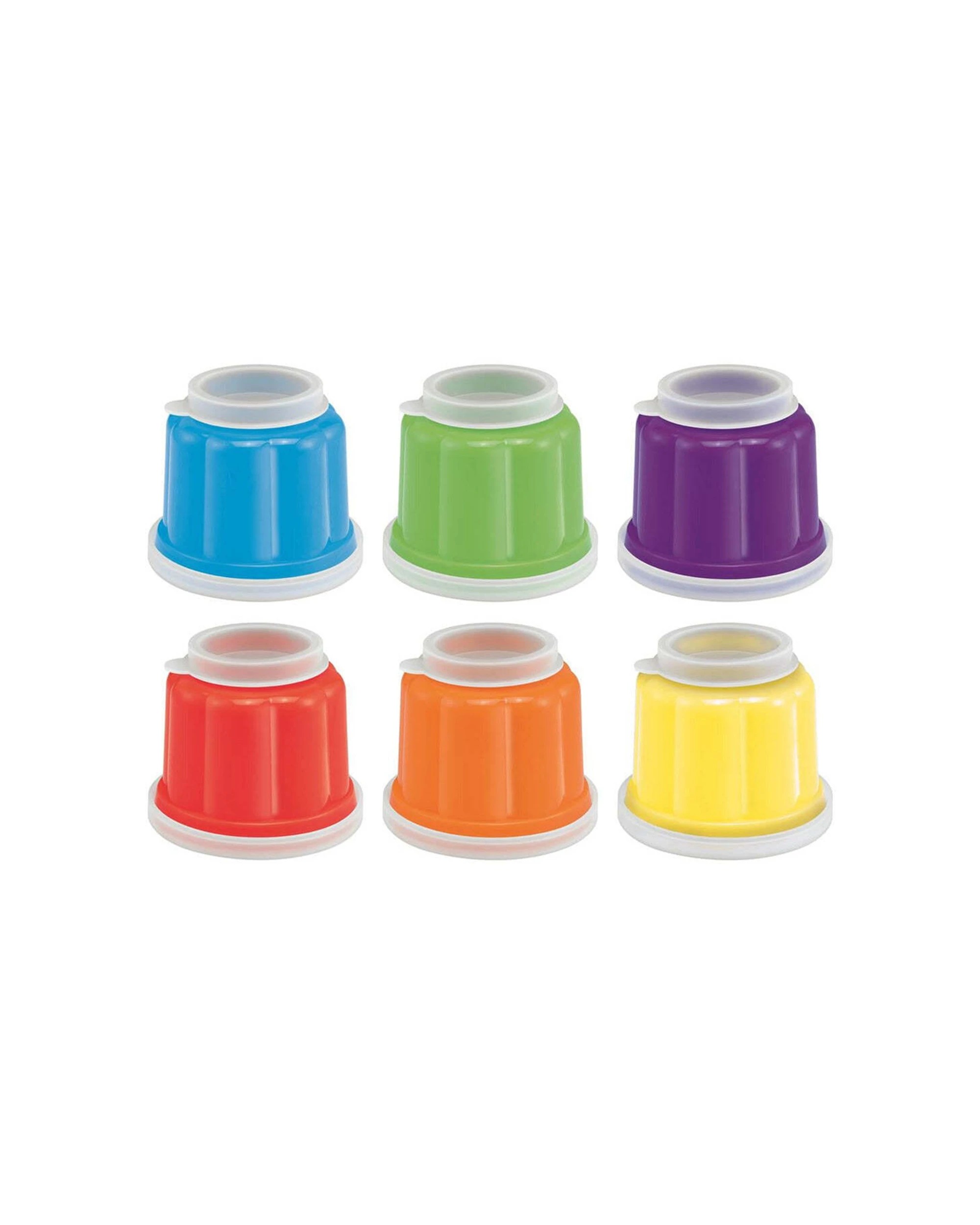 1 Avanti 6pc Non-Toxic 150ml Jelly Candy Mould Set With Lid Food-Safe - Multi, 1 of 1