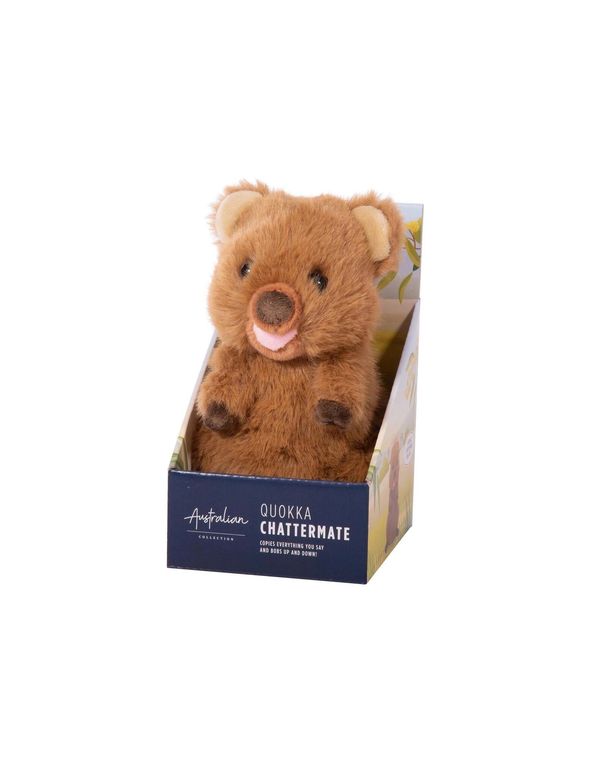 isGift Australian Collection Talking Plush 18cm ChatterMate Quokka ...