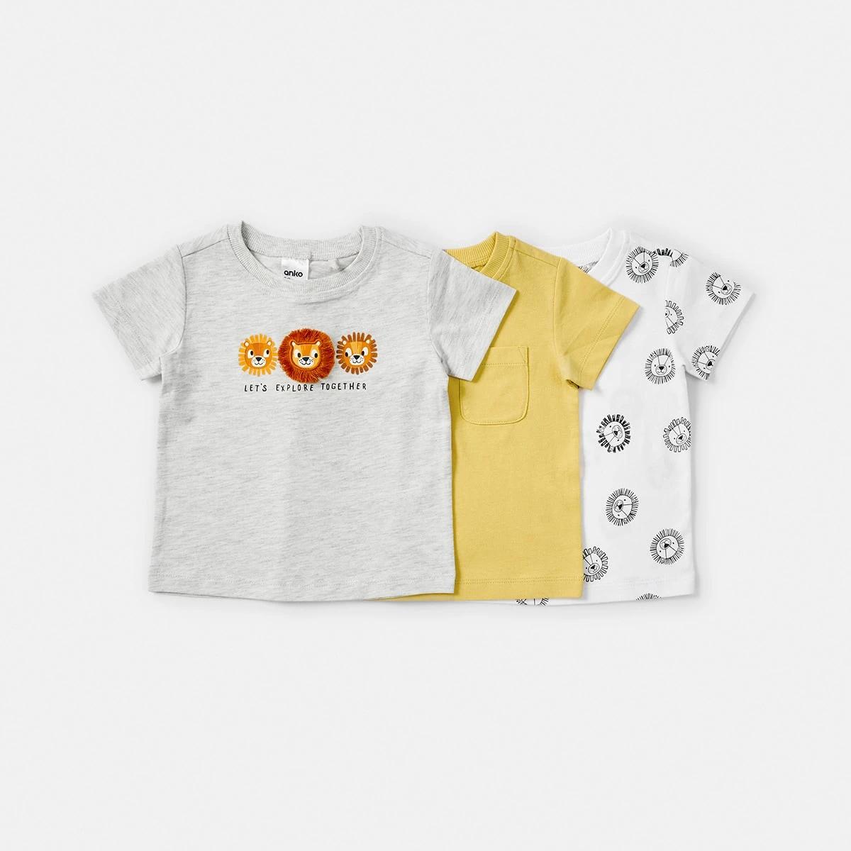 1 3 Pack T-shirts Explore, 1 of 8