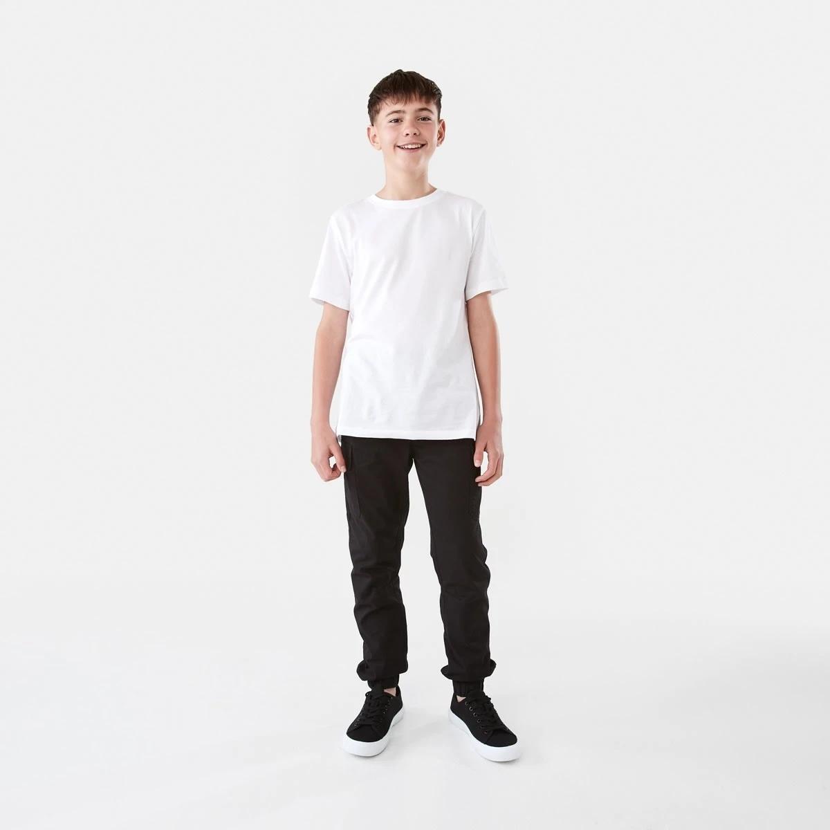 6 Cargo Jogger Pants Black, 6 of 9