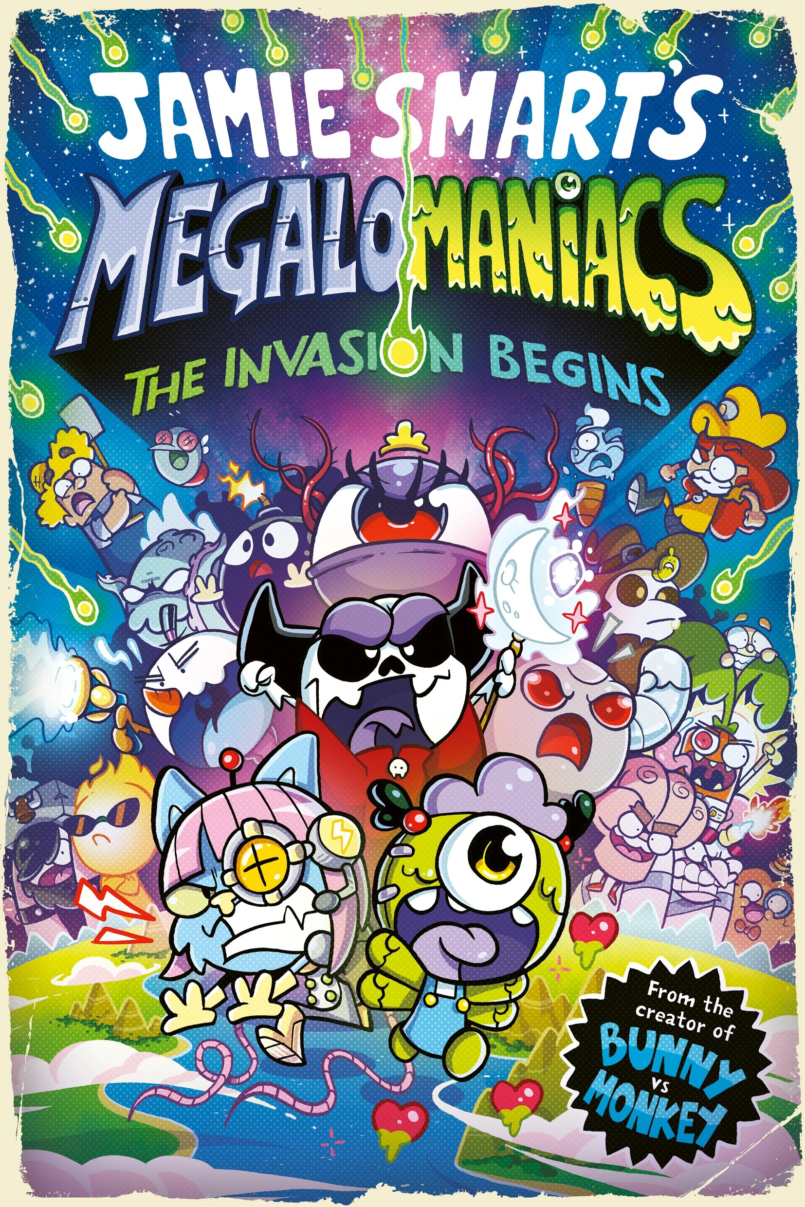 1 Megalomaniacs: The Invasion Begins by Jamie Smart - Book, 1 of 1