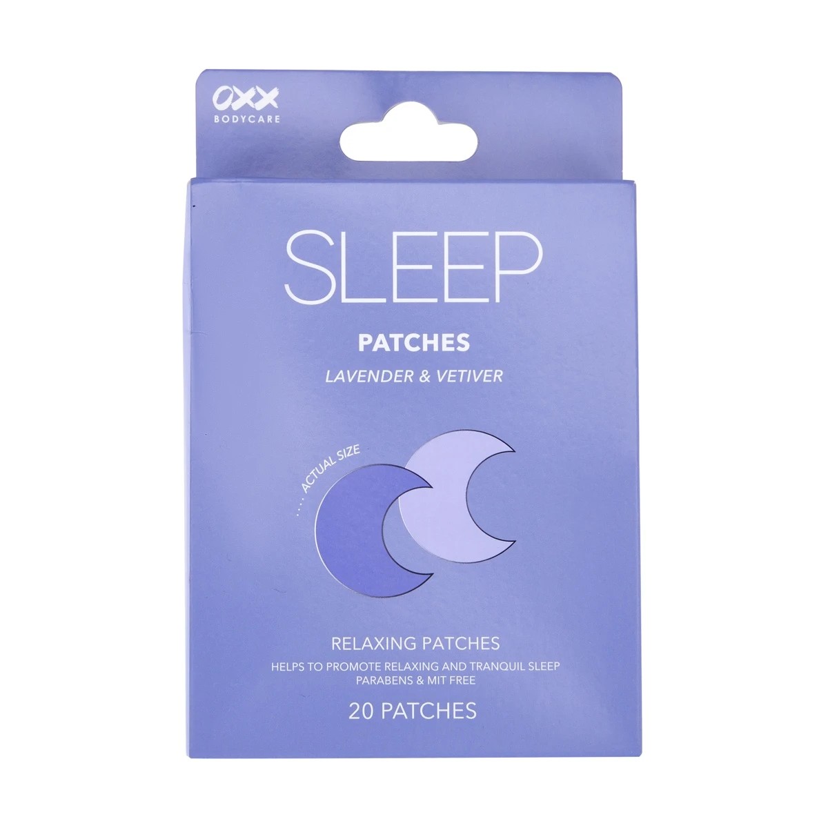 1 OXX Bodycare 20 Pack Sleep Patches - Lavender and Vetiver, 1 of 6