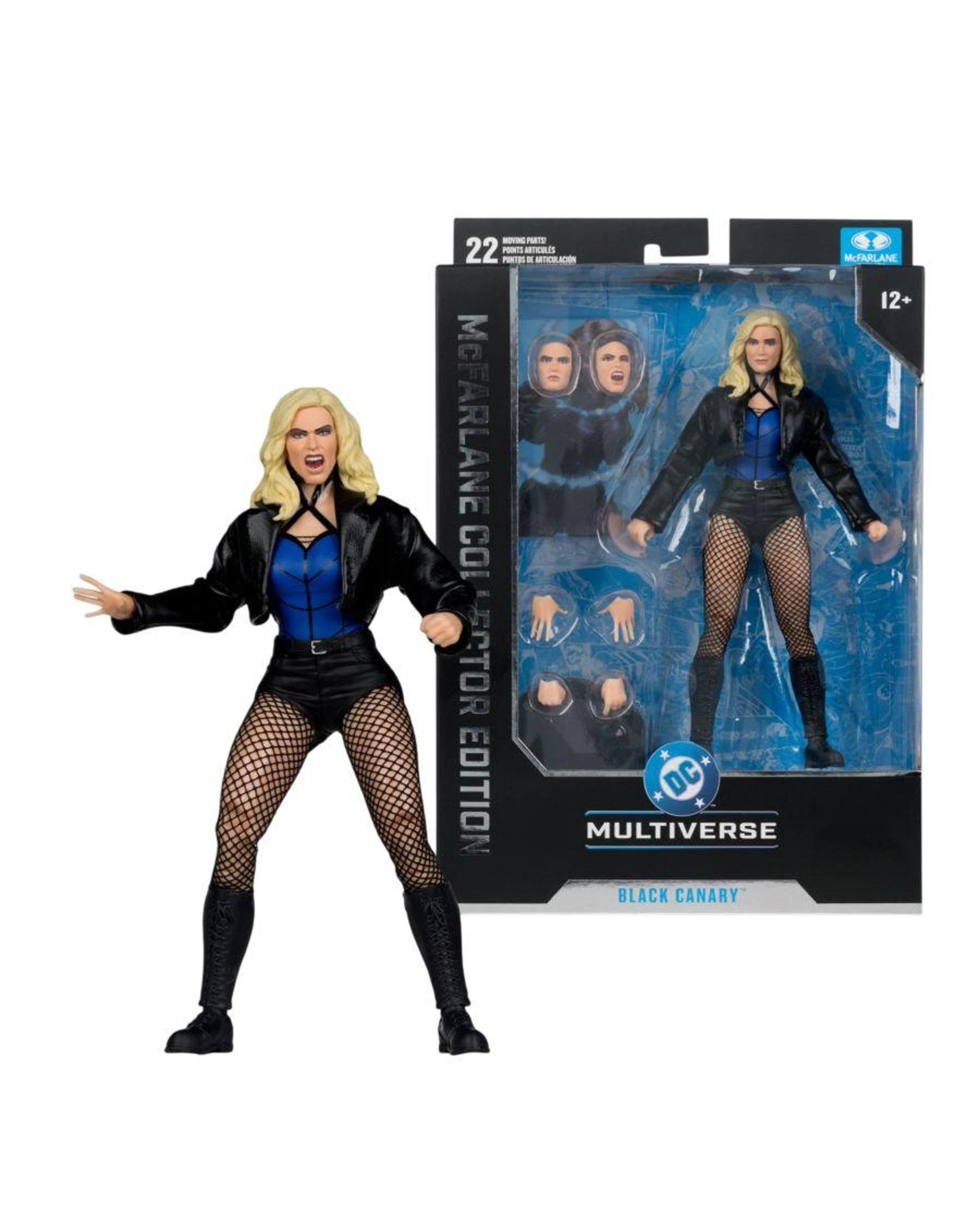 1 McFarlane DC Multiverse Rebirth Black Canary #54 Collector Edition 7 inch Action Figure, 1 of 9
