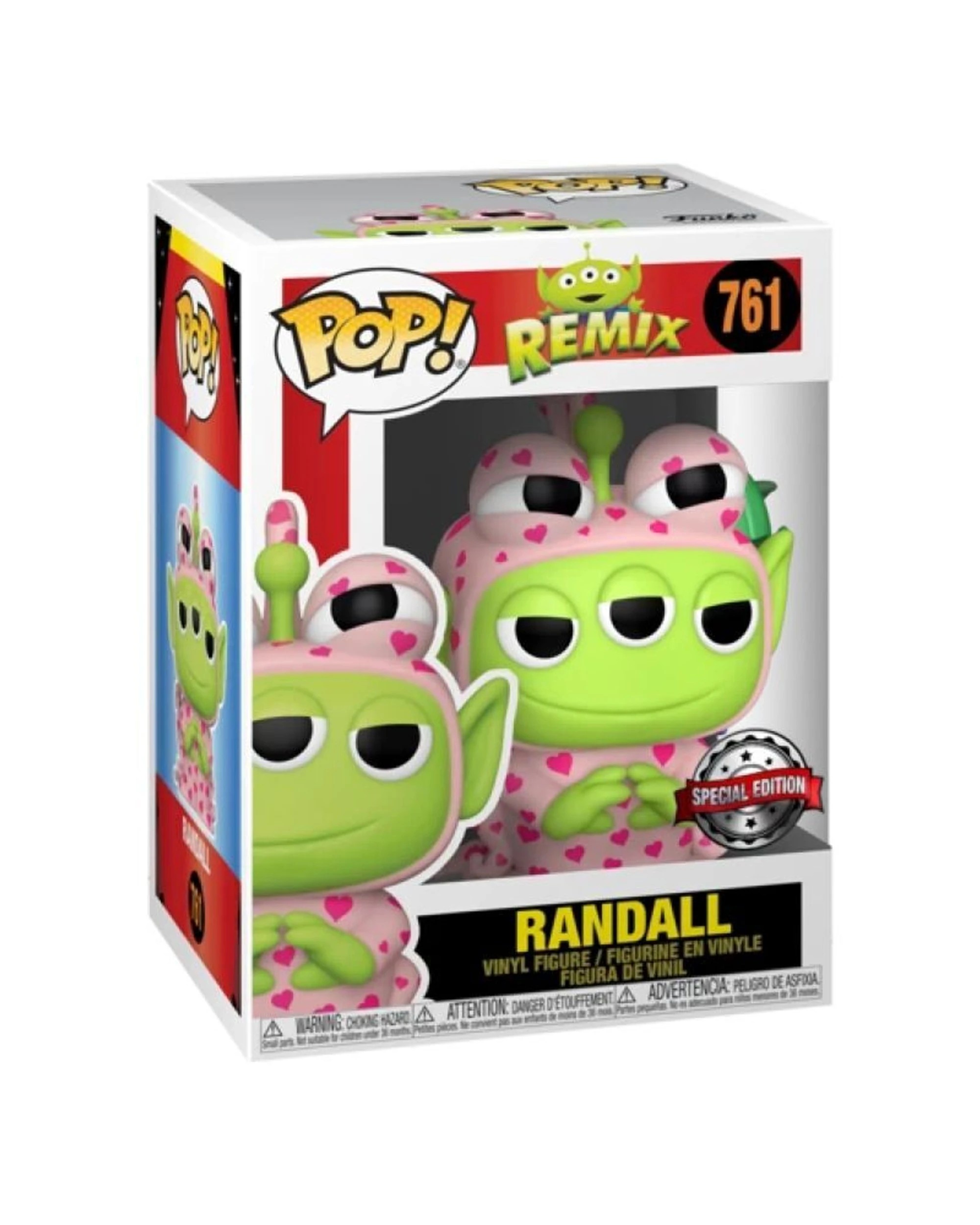 3 Pop Vinyl Figurine Pixar - Alien Remix Randall PK RS 10Cm Vinyl Figure. - Multi, 3 of 3