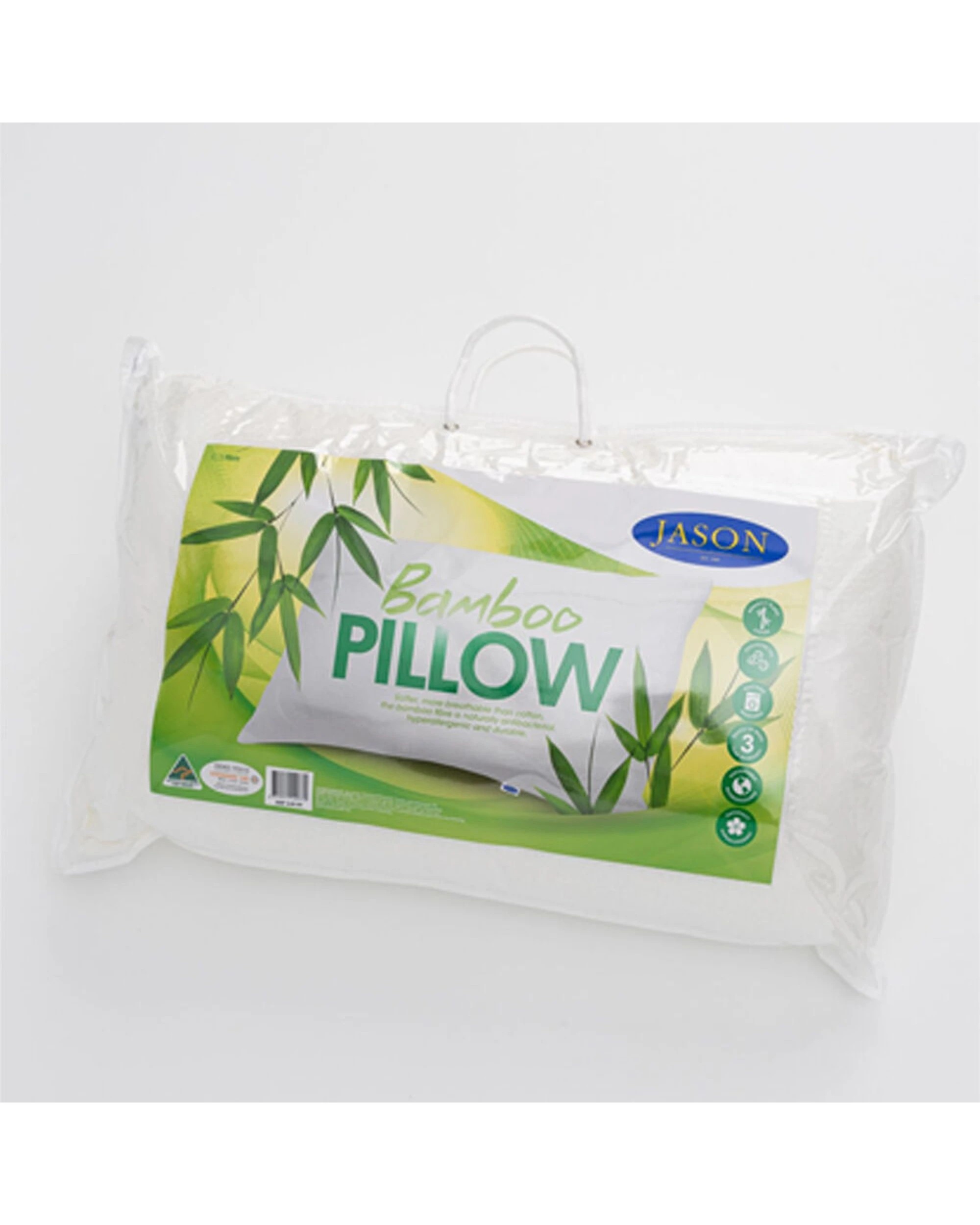 4 Jason Firm Rectangle Sleeping Pillow Home Bedding - 4PK - White, 4 of 5