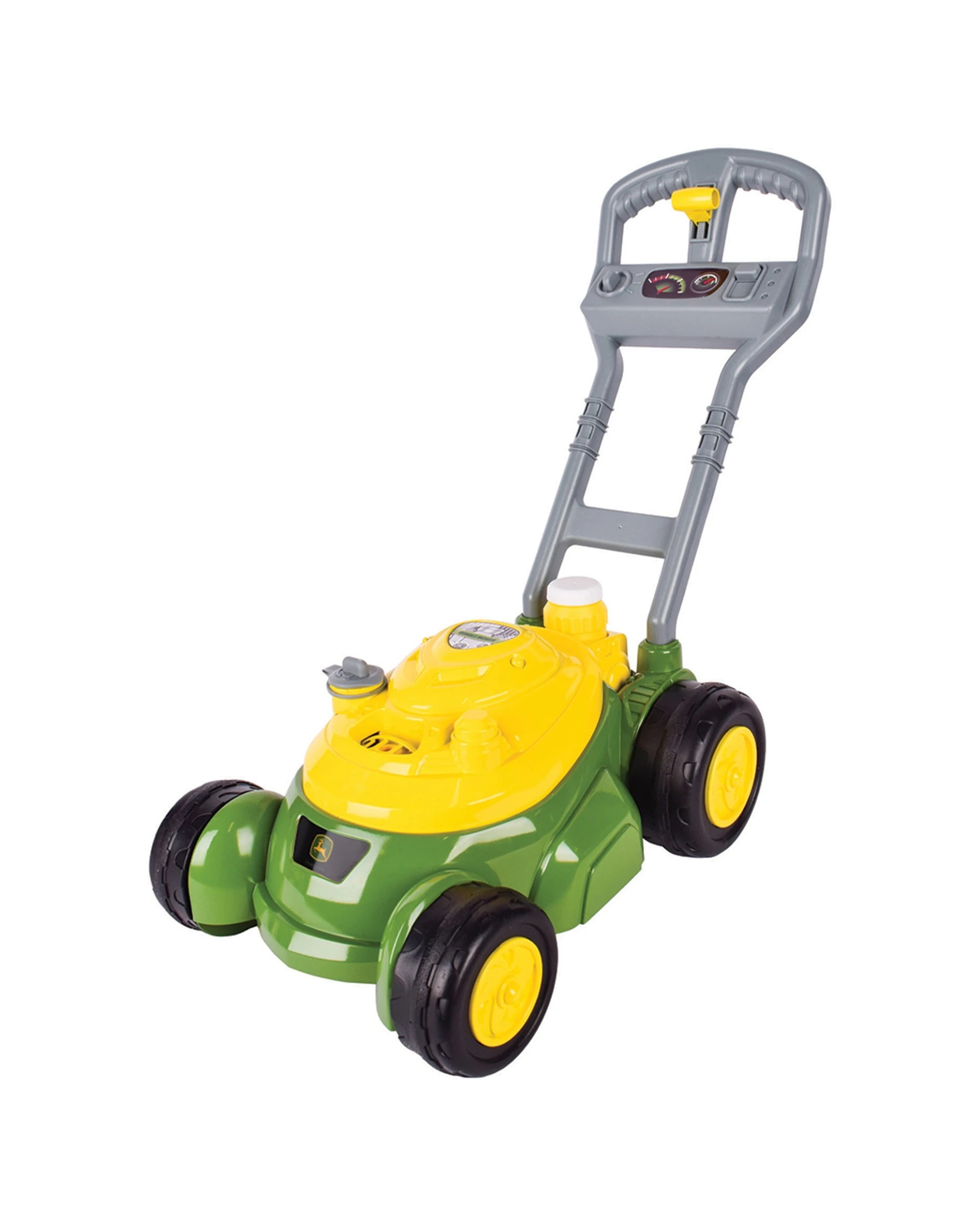 1 John Deere Bubble-n-go Mower With 118ml Bubble Solution Kids Toy 3y Plus - Green, 1 of 4