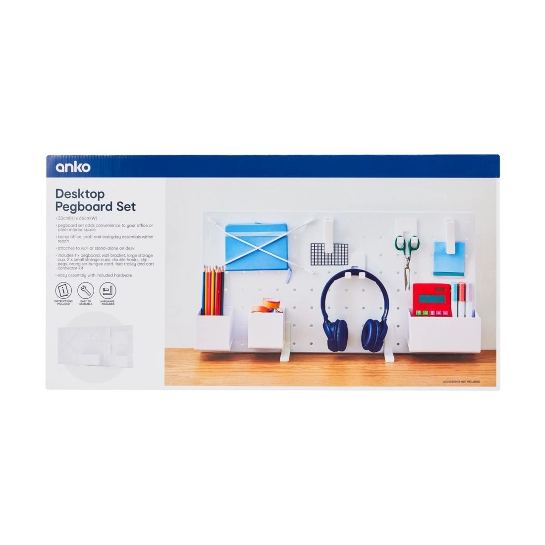 1 Desktop Pegboard Set, 1 of 9