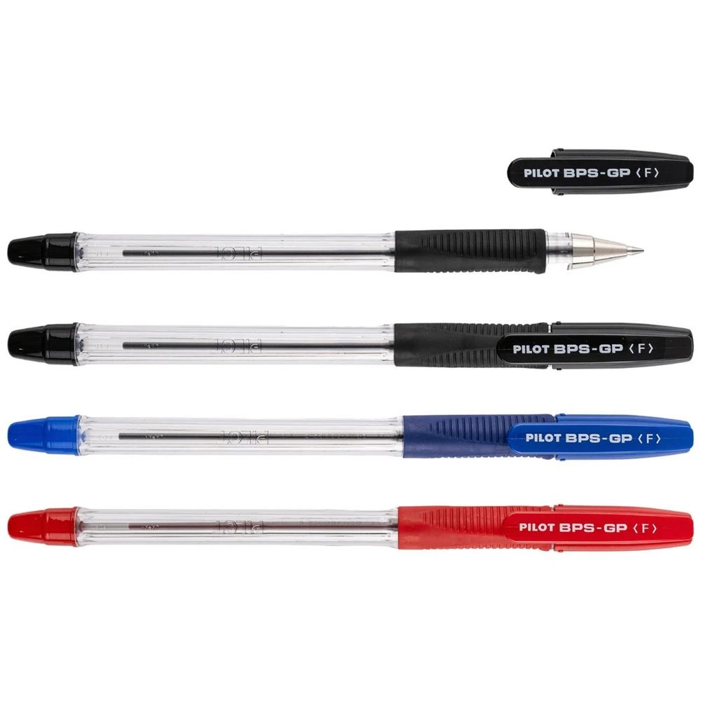 3 PILOT BPS-GP Fine Ballpoint Pens 0.7mm Assorted 4 Pack, 3 of 7