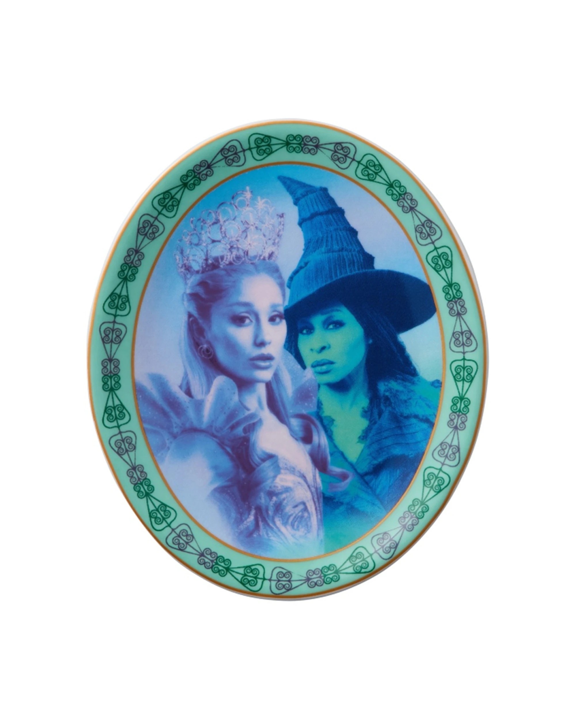 1 Maxwell And Williams Wicked Trinket Plate Porcelain Dish Commotion 11.5cm - Multi, 1 of 1